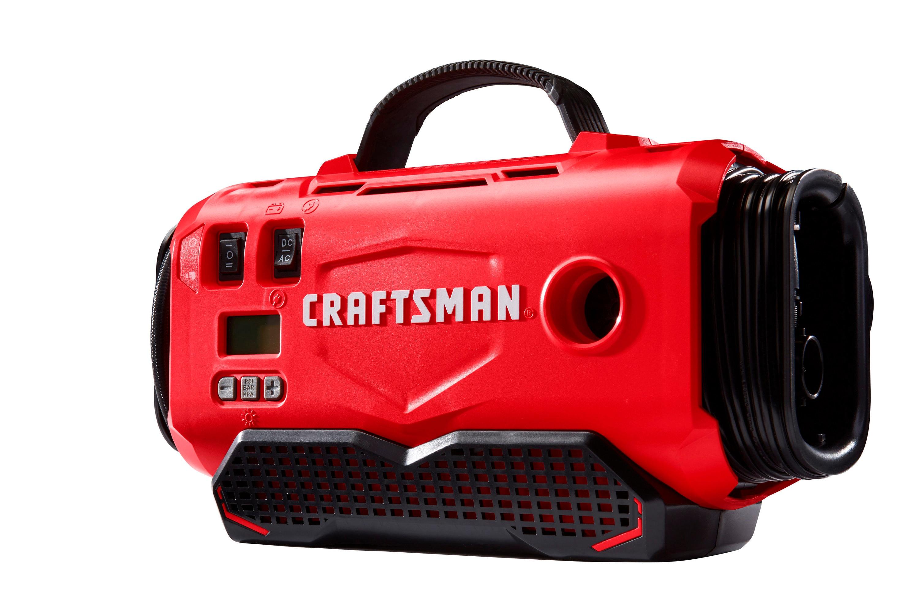 CRAFTSMAN V20 Inflator, Tool Only (CMCE520B),Red