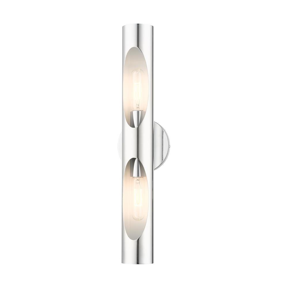 Livex Lighting Novato 2 - Light Wall Light in  Polished Chrome