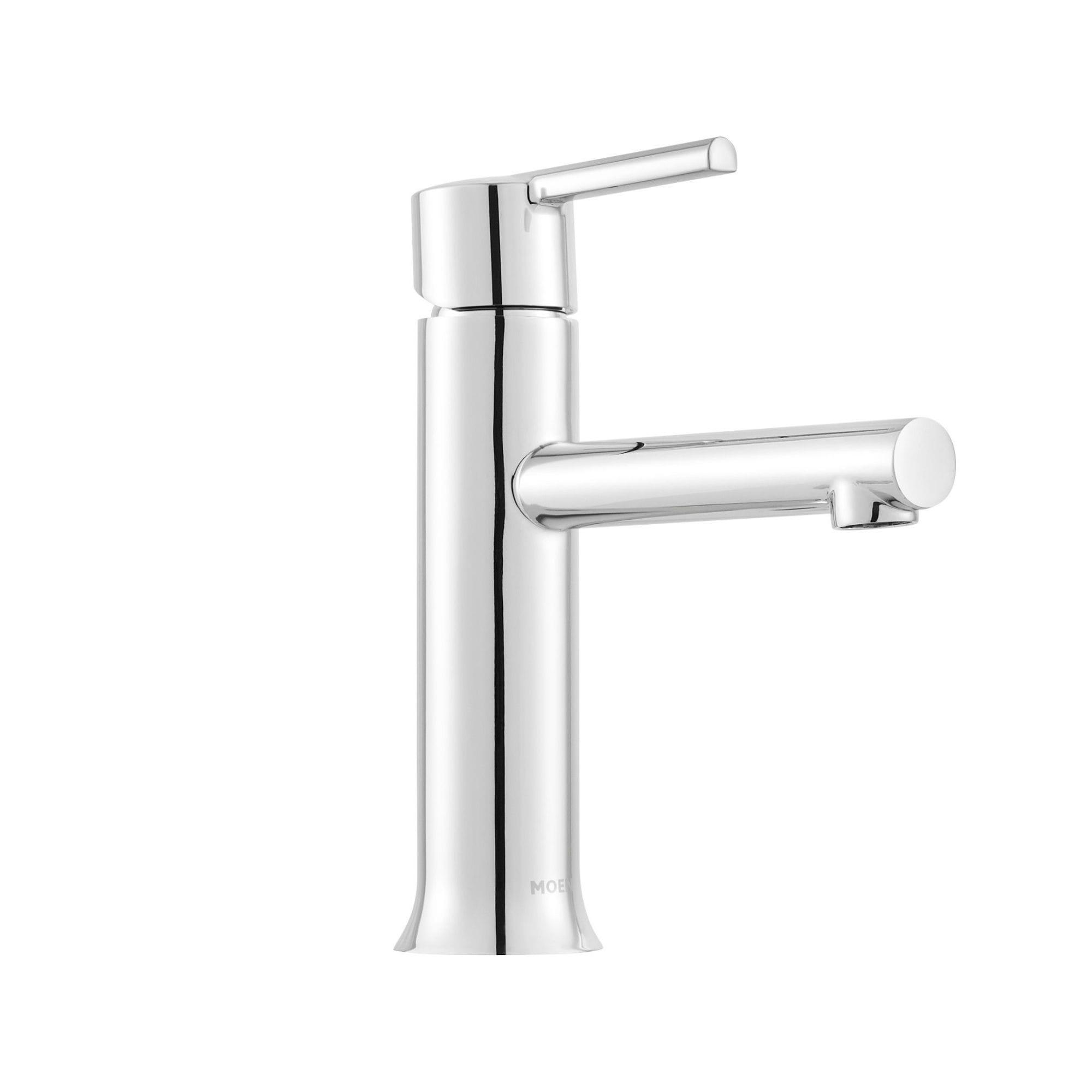 Moen Arlys Chrome Single-Handle Bathroom Sink Faucet 4 in.
