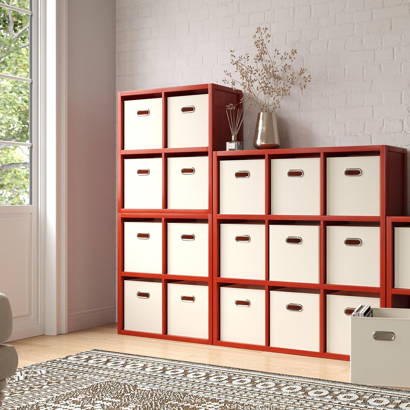 John Louis Home John Louis Home Solid Wood Cube Organizer