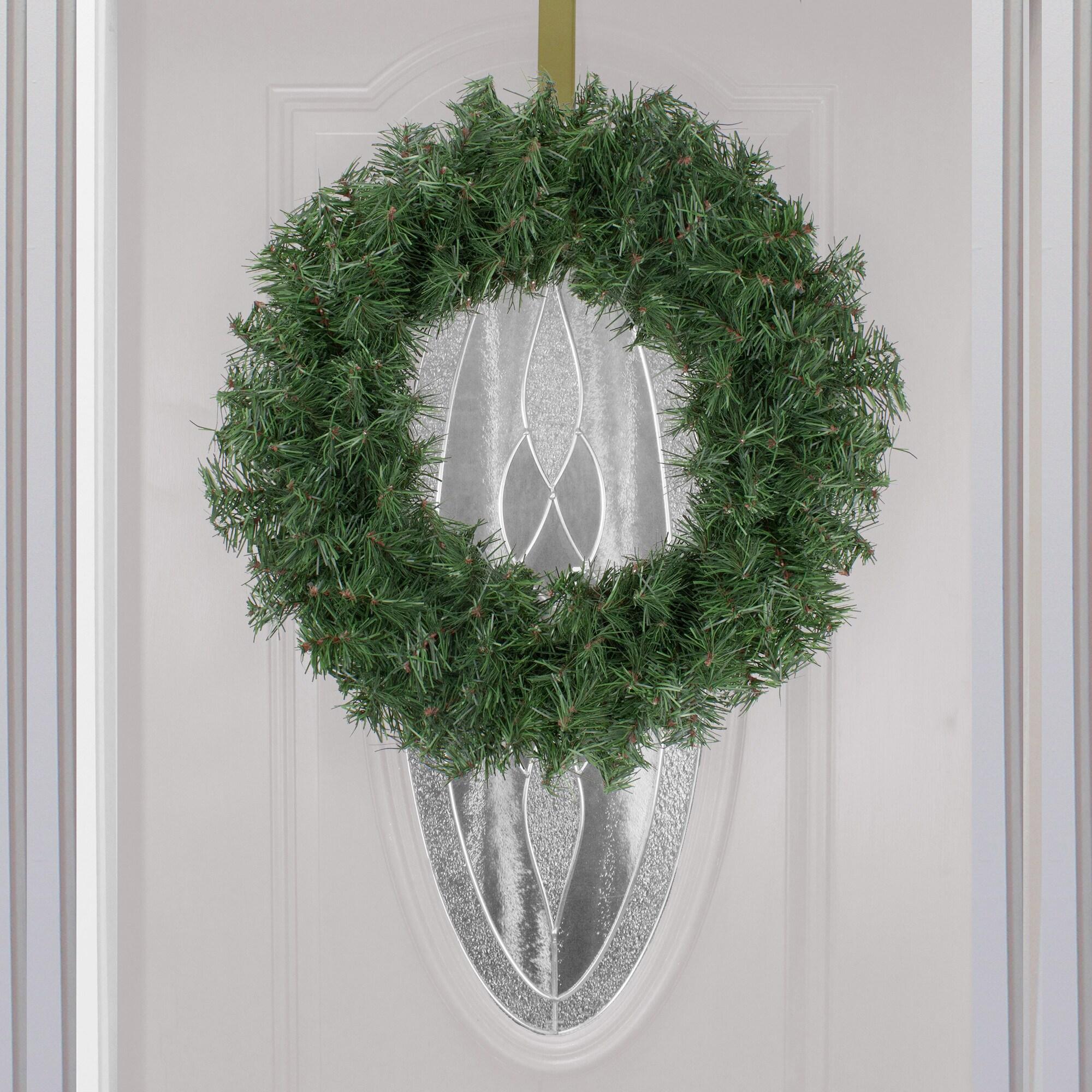 Northlight Seasonal Canadian Pine Artificial Christmas Wreath Unlit