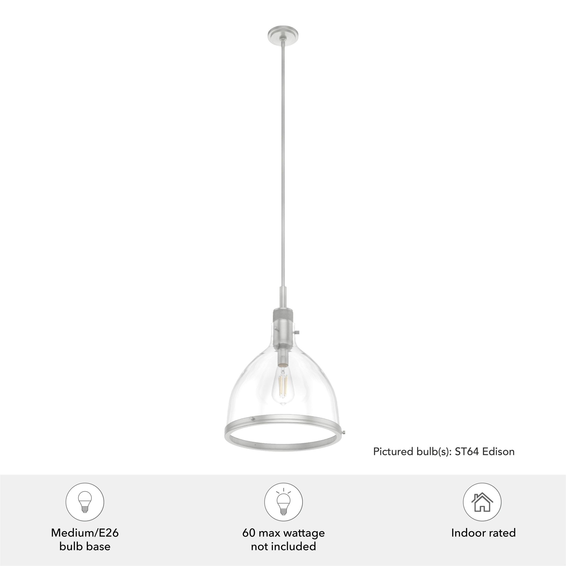 Van Nuys 1 Light Bell Pendant