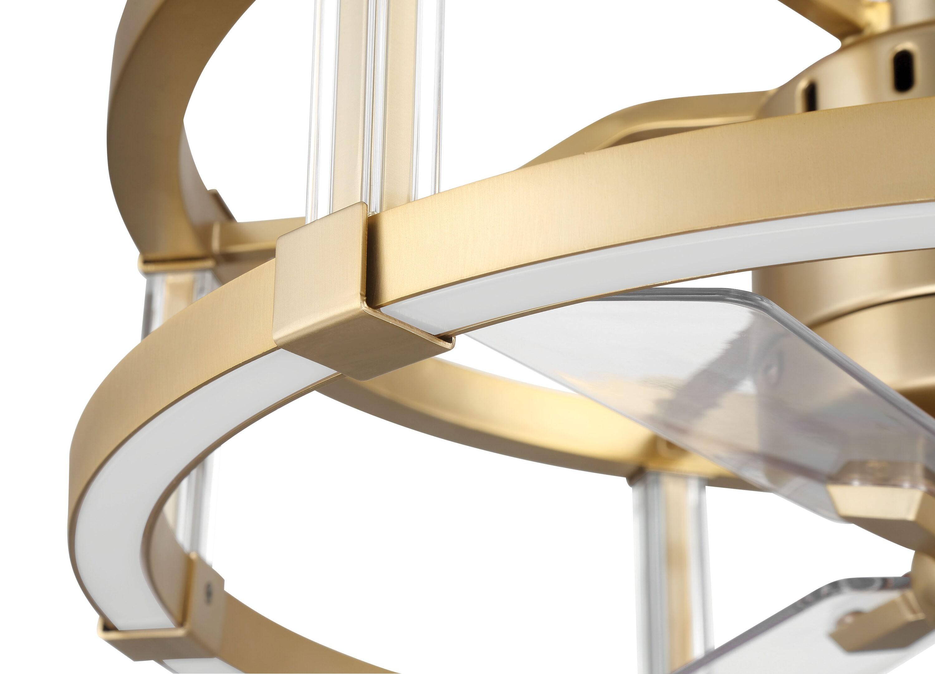 Craftmade Lighting - Alexis - 24W 1 LED Fandelier In Contemporary Style-15.12
