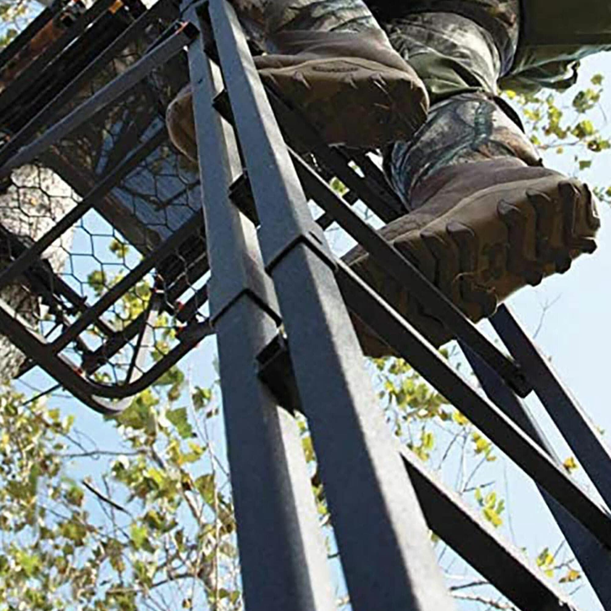 Muddy Warrior DXT 1-Man Ladder Stand, 17ft