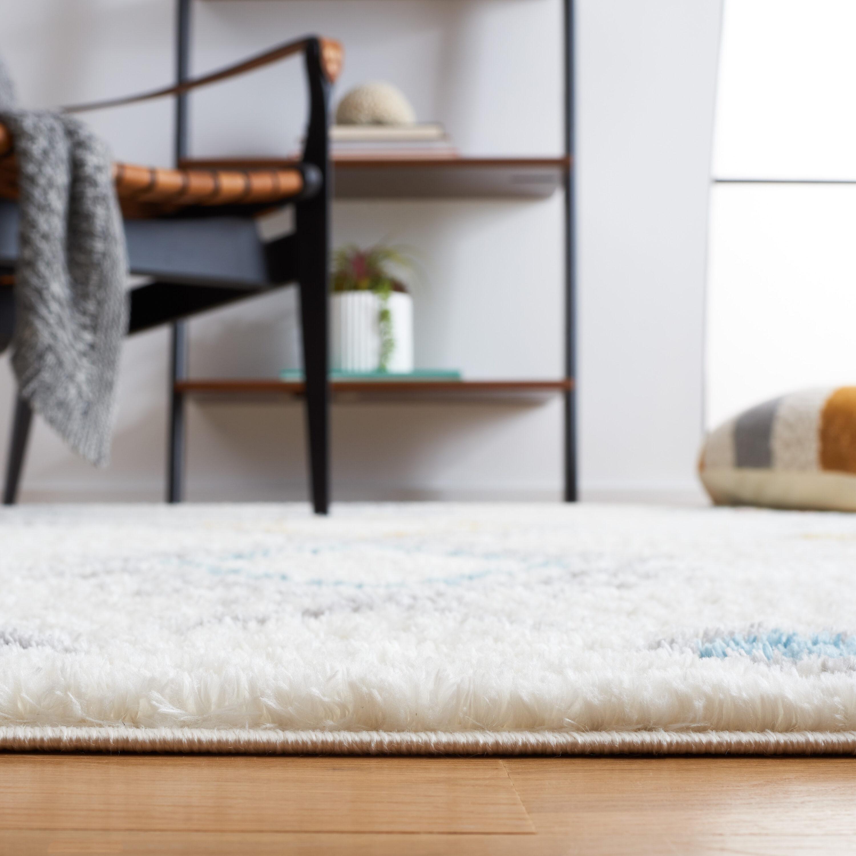 Marrakesh MRK310 Power Loomed Area Rug - Ivory/Gray - 8'x10' - Safavieh.