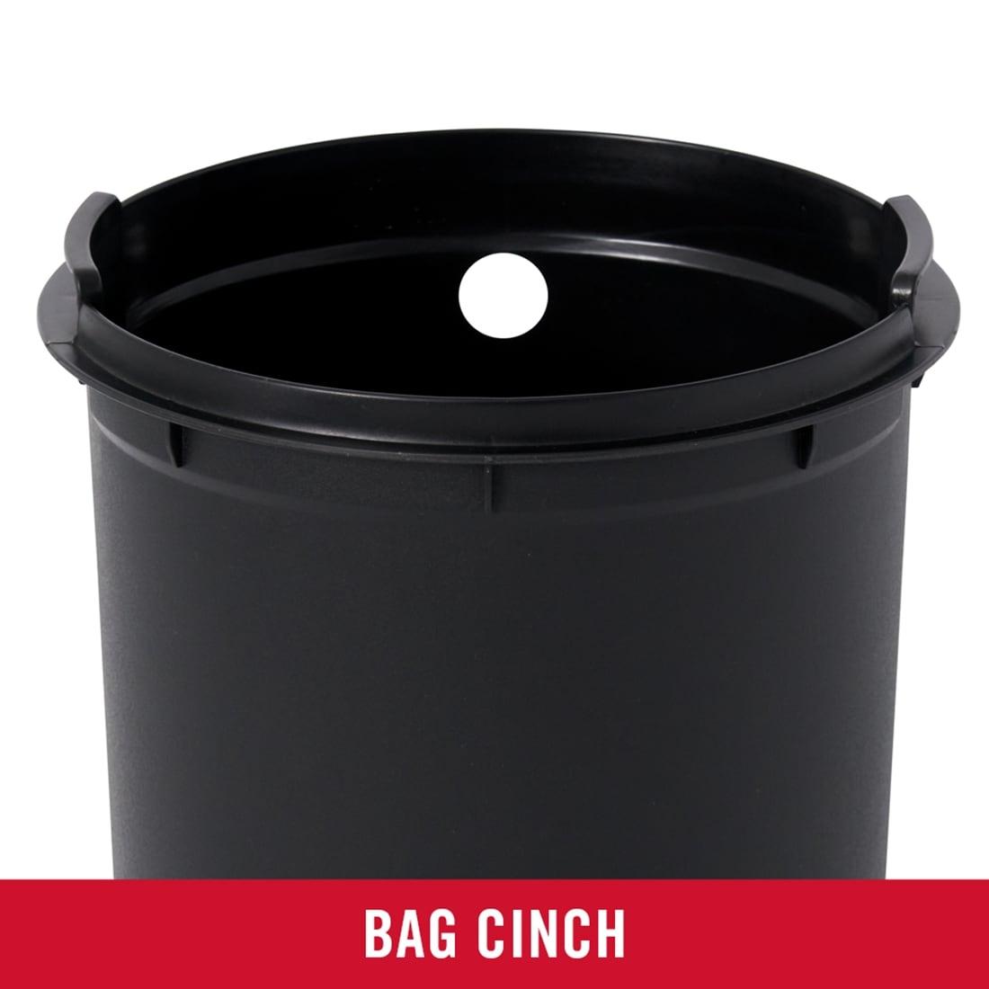 Rubbermaid 1.6 Gal. Stainless Steel Round Step-On Household Metal Trash Can