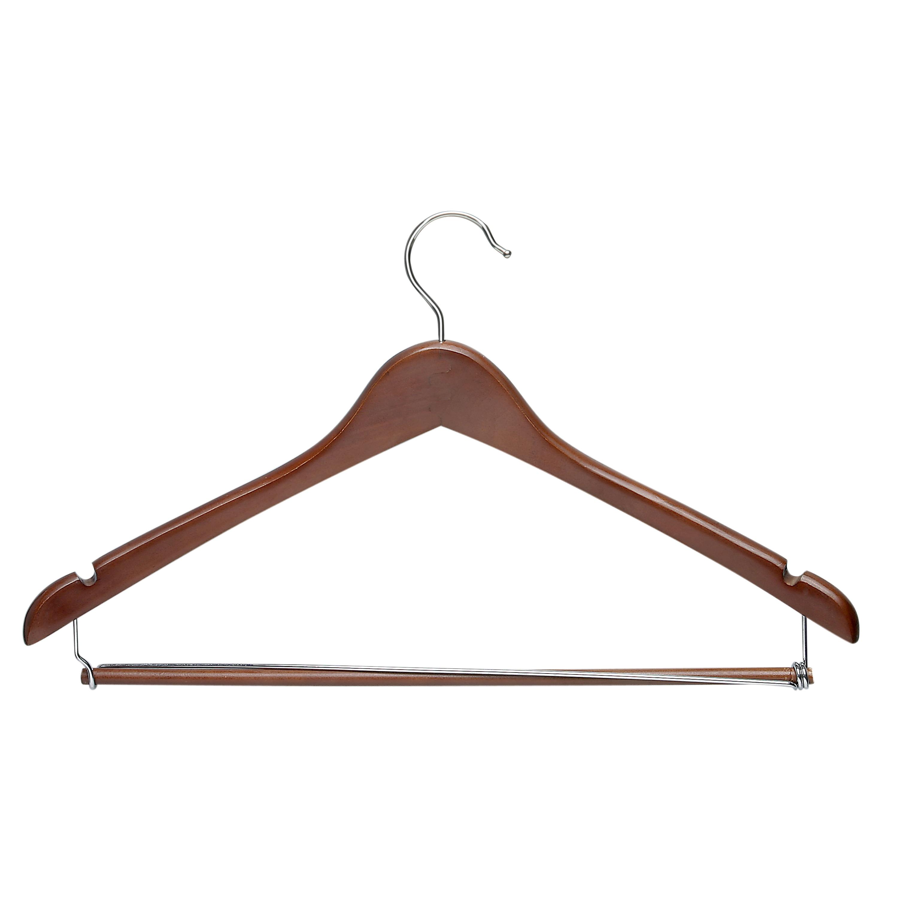 Vegard Non-Slip Standard Hanger for Suit/Coat (Set of 6)