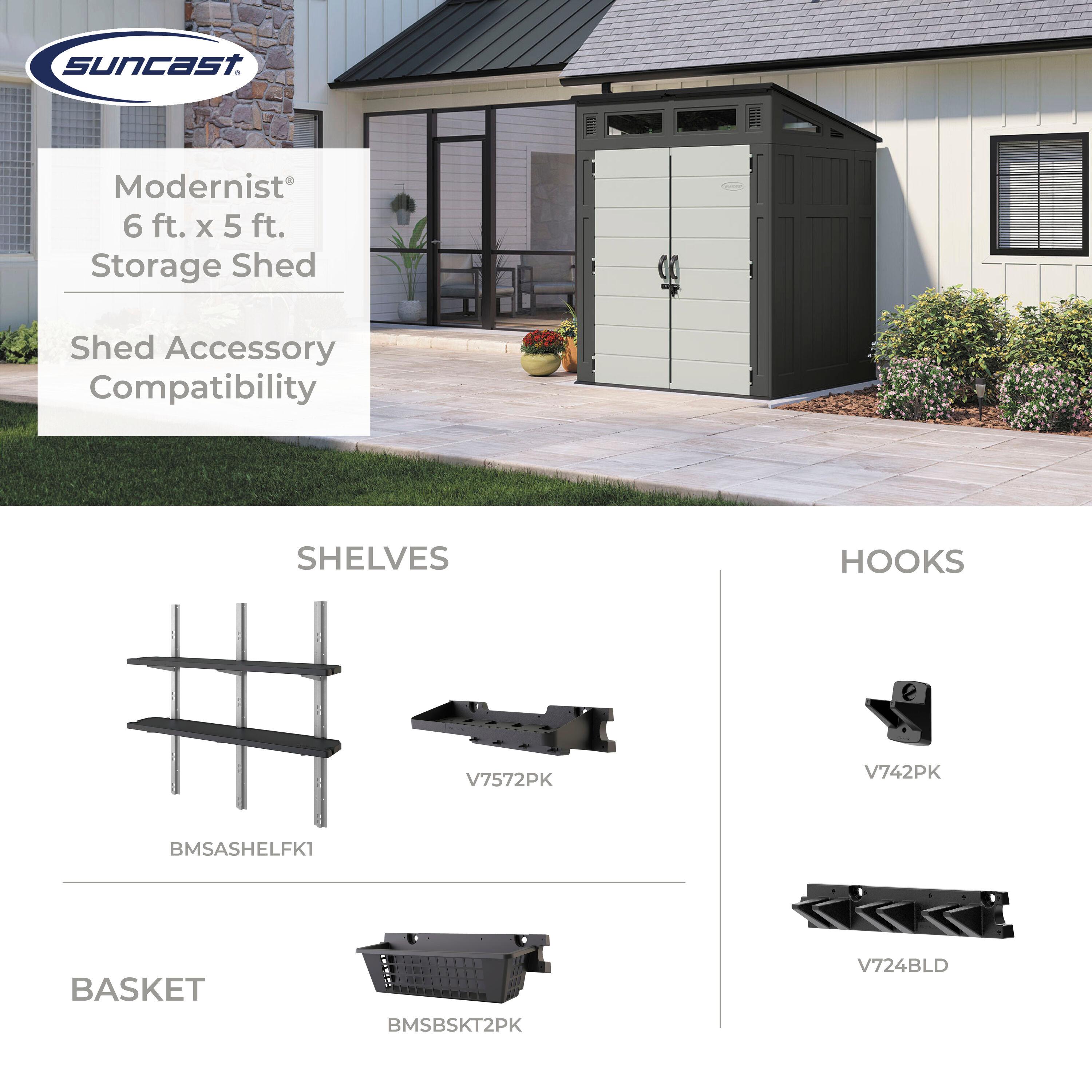 Suncast Suncast Modernist® 6 Ft. X 5 Ft. Storage Shed