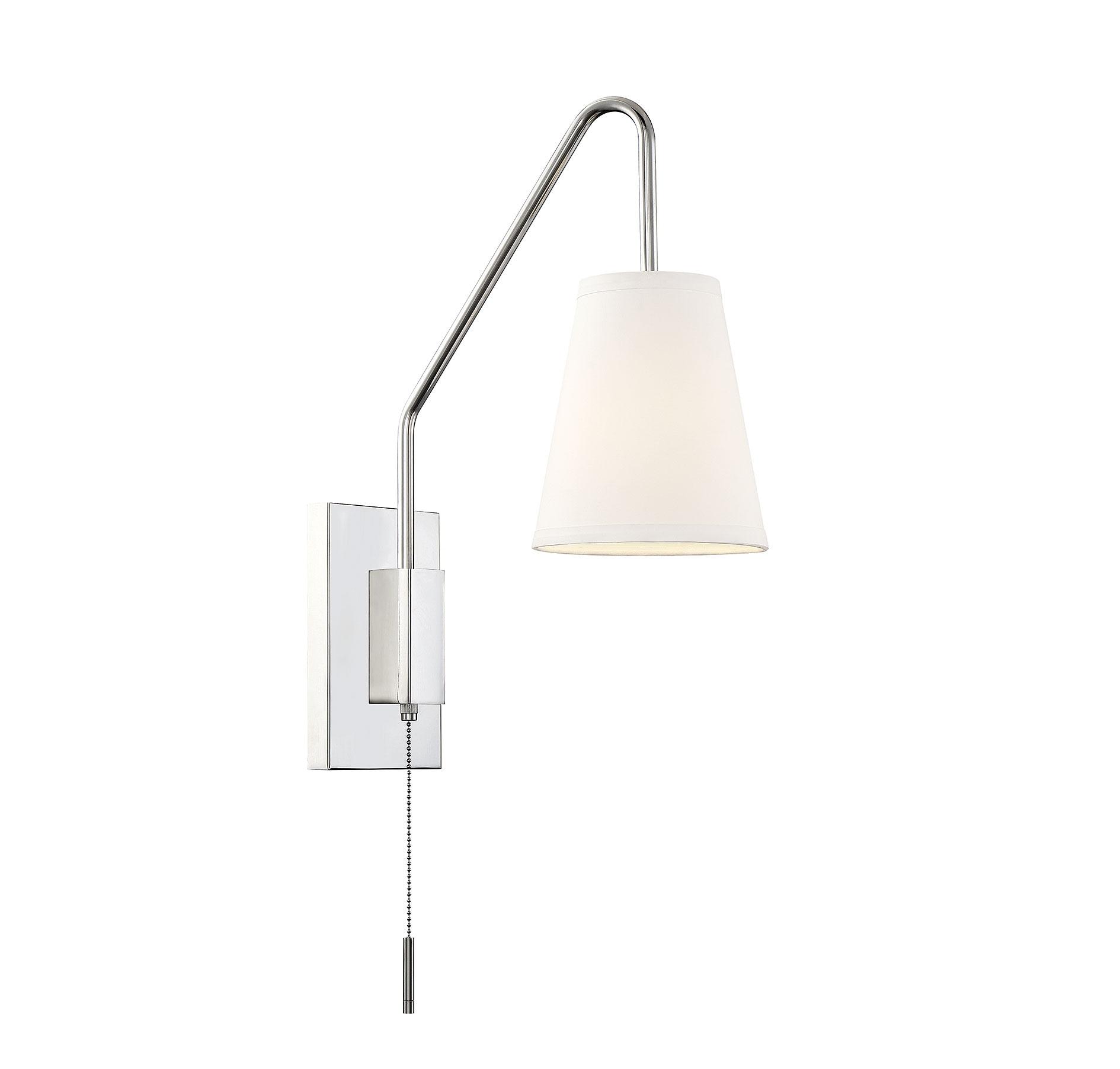 Savoy House Owen 1 - Light Swing Arm Lamp in  Polished Nickel