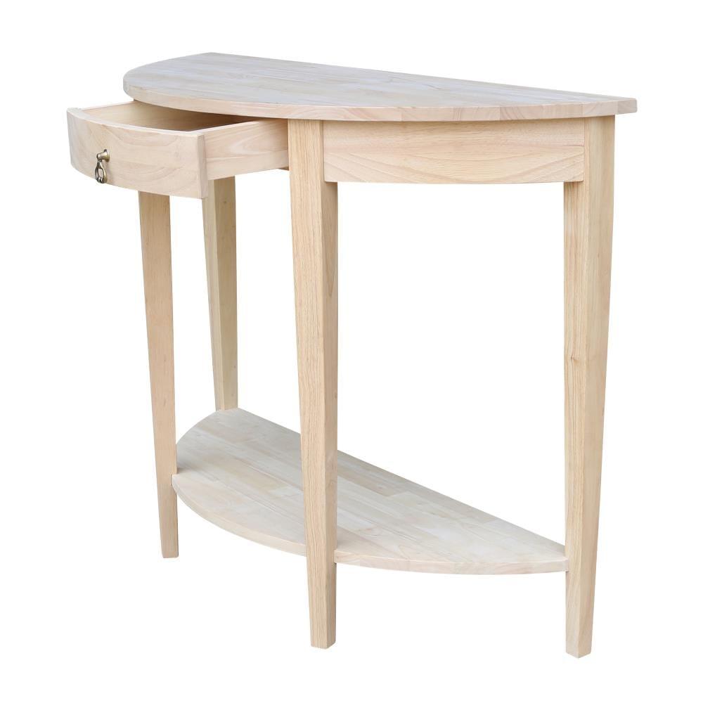 IC International ConceptsHalf Moon Console Table