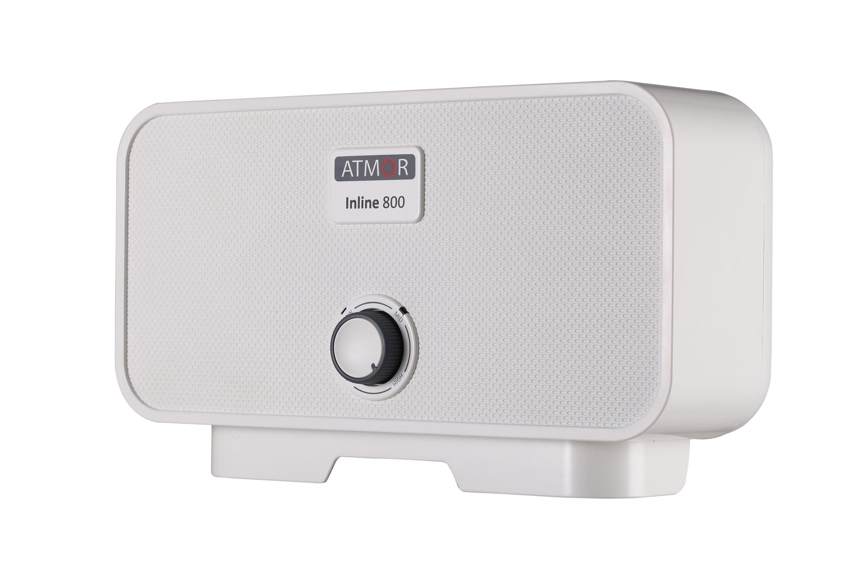 Atmor 13kW/240V Electric Tankless Water Heater Includes Pressure Relief Device, Ideal for a Full Bathroom