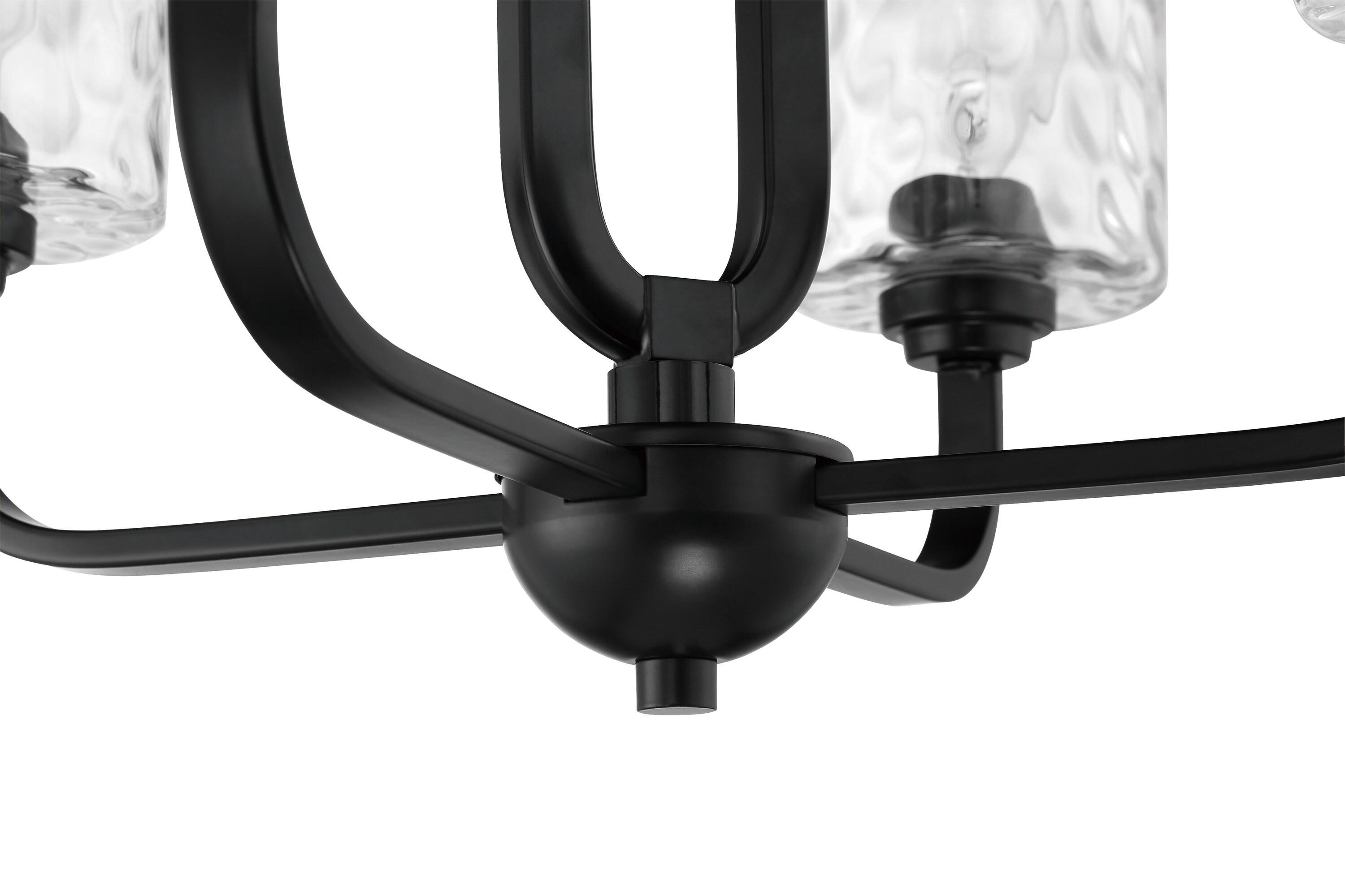 Craftmade Lighting 4 - Light Chandelier in  Flat Black