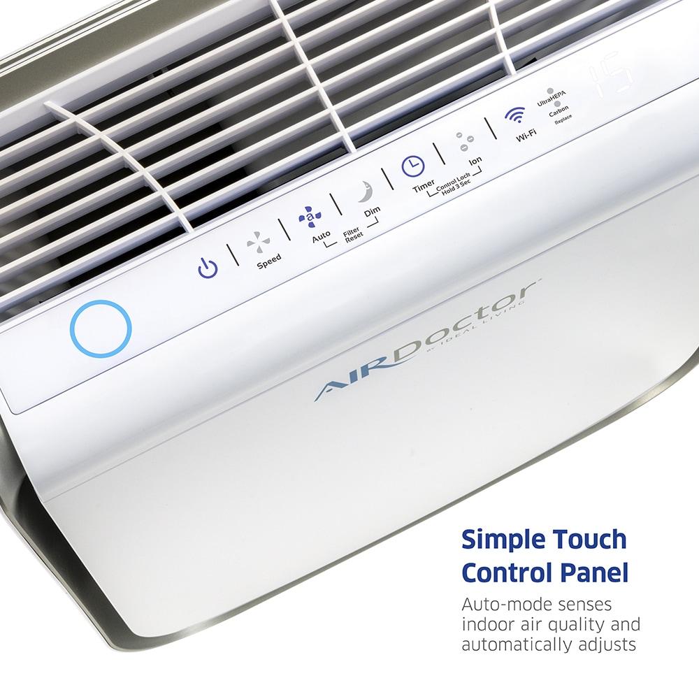 Air Doctor AIRDOCTOR 2000i Smart Purifier Small & Medium rooms 3-Stage Filtration Pre-Filter UltraHEPA Carbon