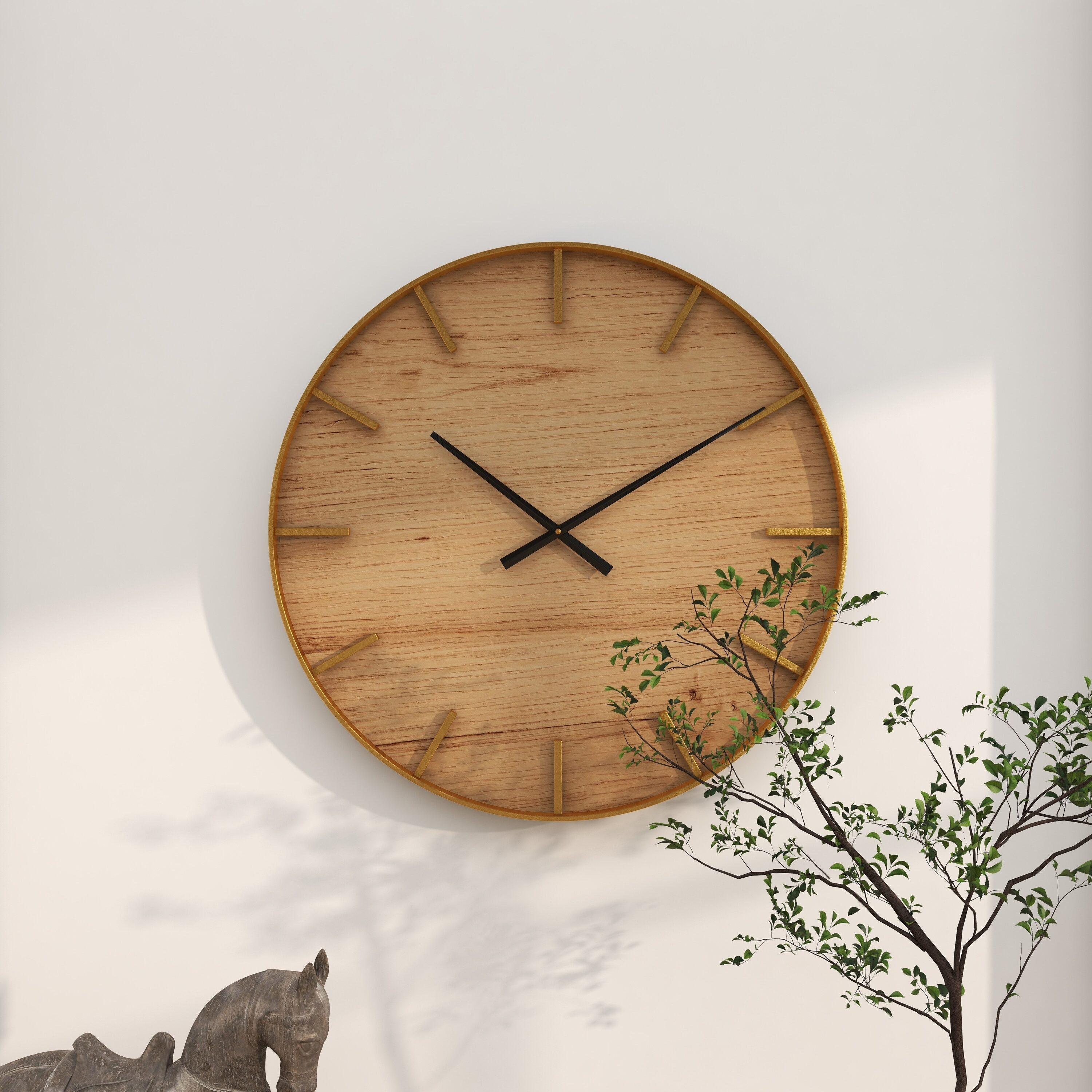 Mercury Row® Clintwood Metal Wall Clock