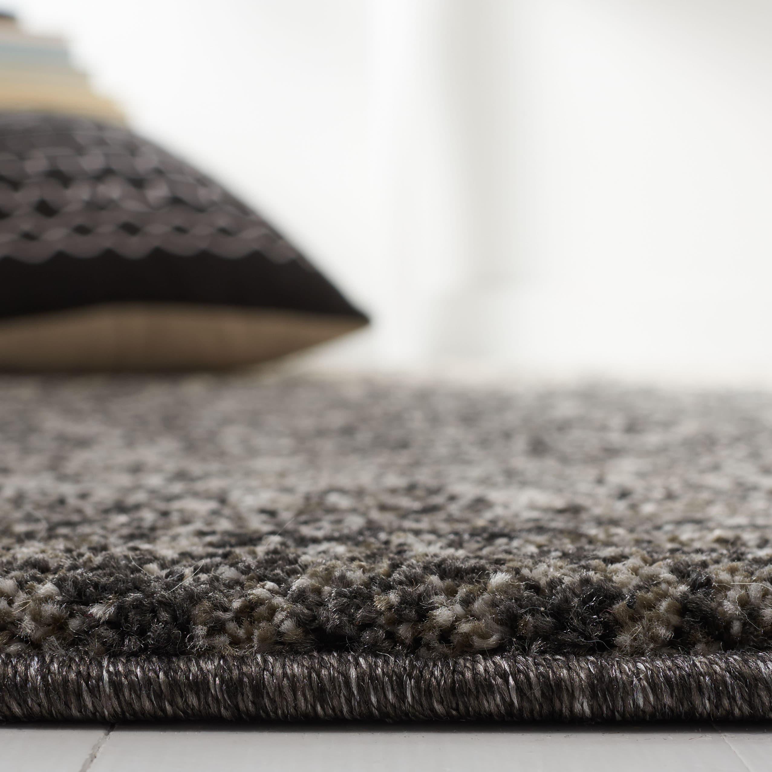 Retro RET2770 Power Loomed Indoor Runner Rug - Black/Light Grey - 2'3"x9' - Safavieh.