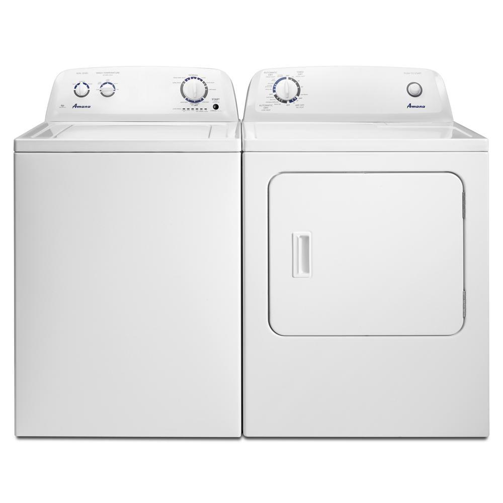 Amana 6.5 cu ft Electric Dryer in White