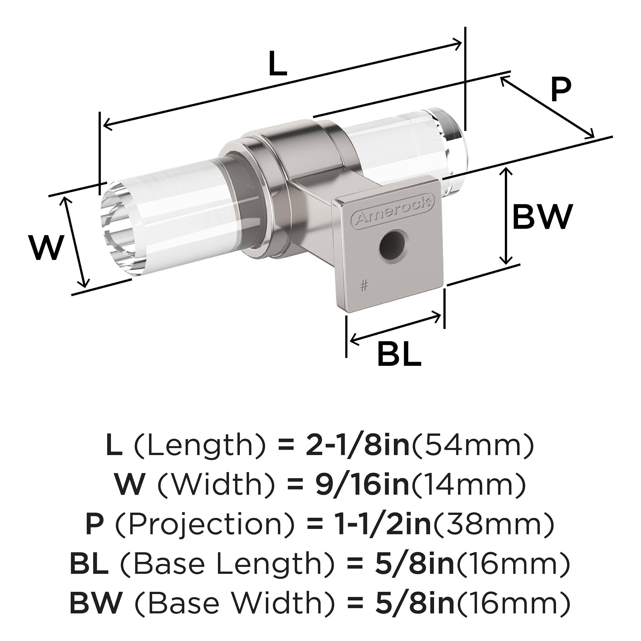 Glacio 2-1/8 inch (54mm) Length