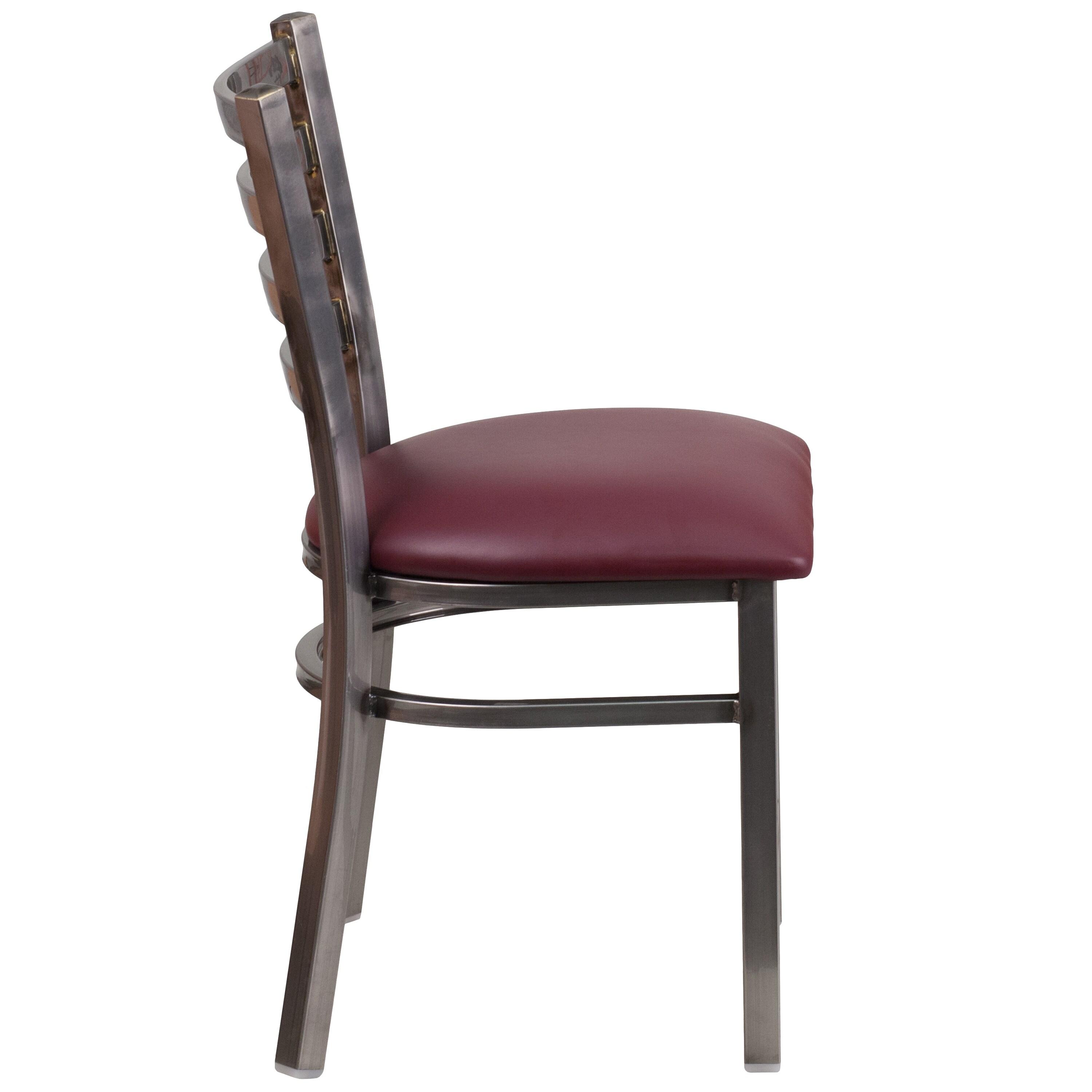 Kendall Ladder Back Metal Restaurant Chair