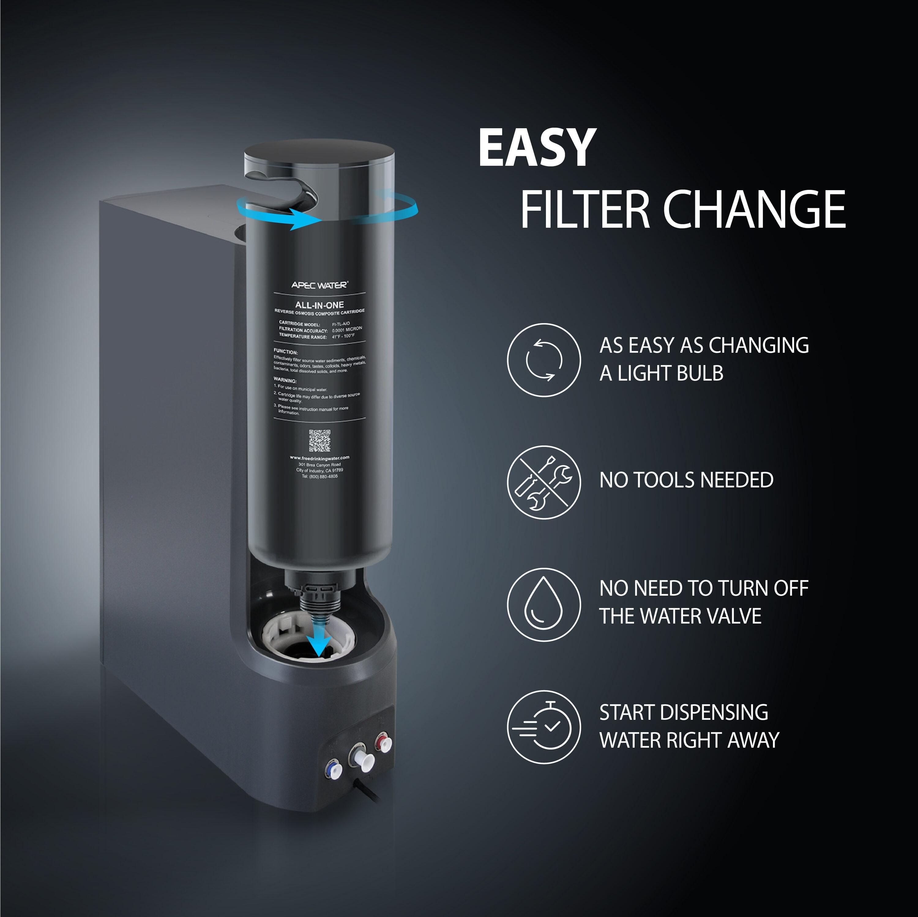 APEC WATER Filtration System ROTL-600-PH