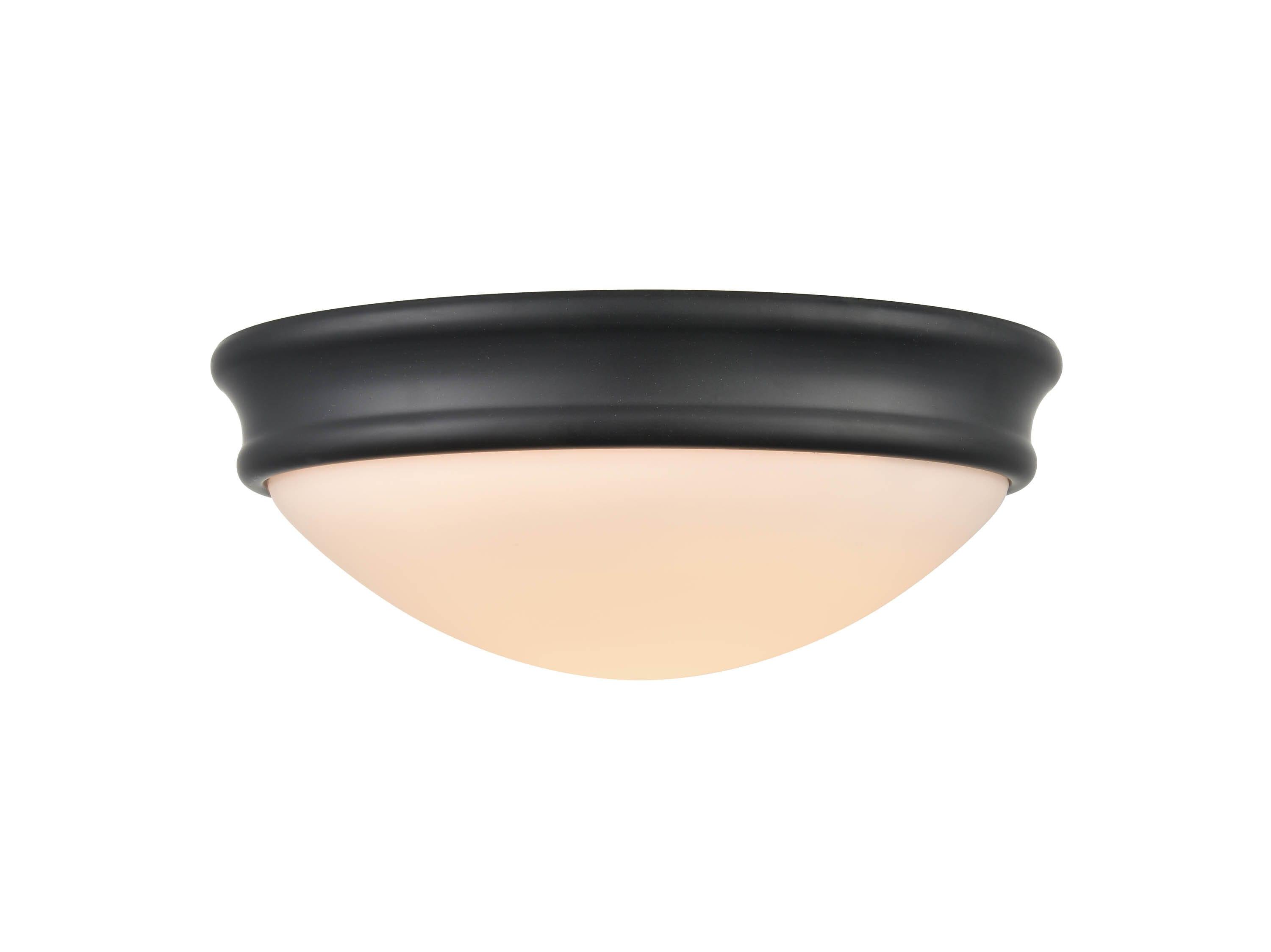 Millennium Lighting 1 - Light Flush Mount in  Matte Black
