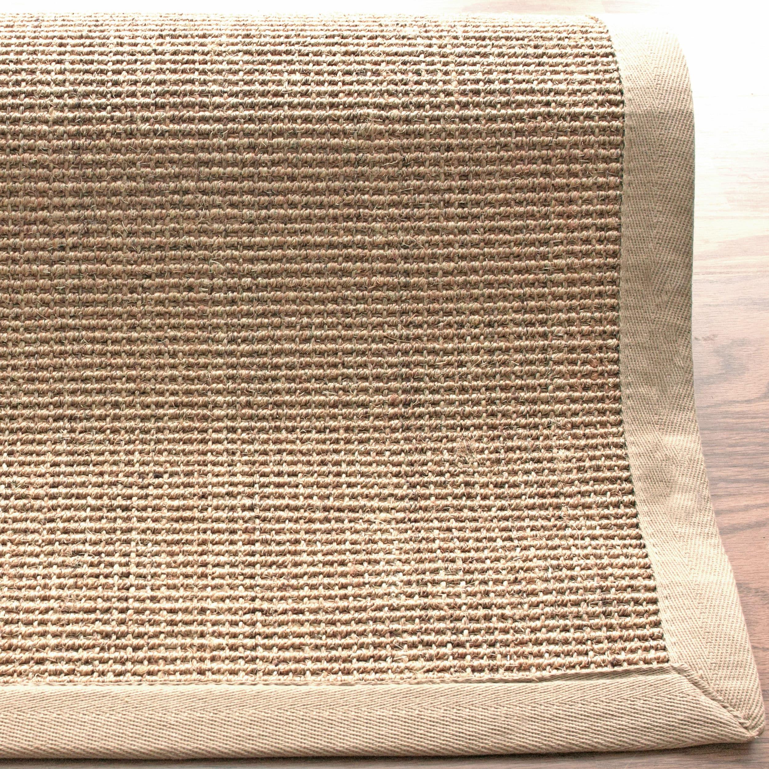 3'x5' Machine Woven orsay sisal Accent Rug Beige - nuLOOM: Modern Indoor Low Pile Skid-Resistant Area Rug