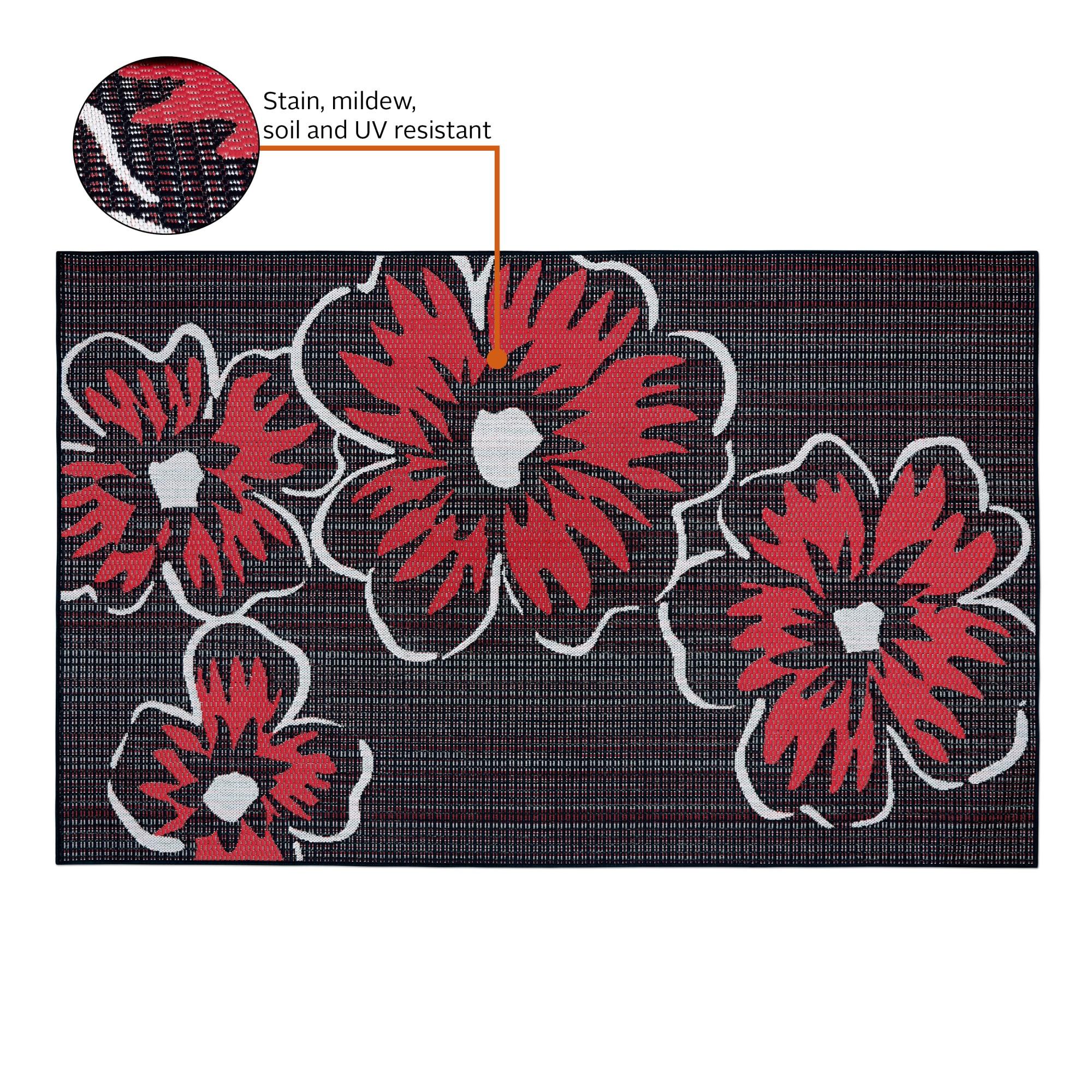 Vera Bradley Vera Bradley Floral Indoor / Outdoor Rug