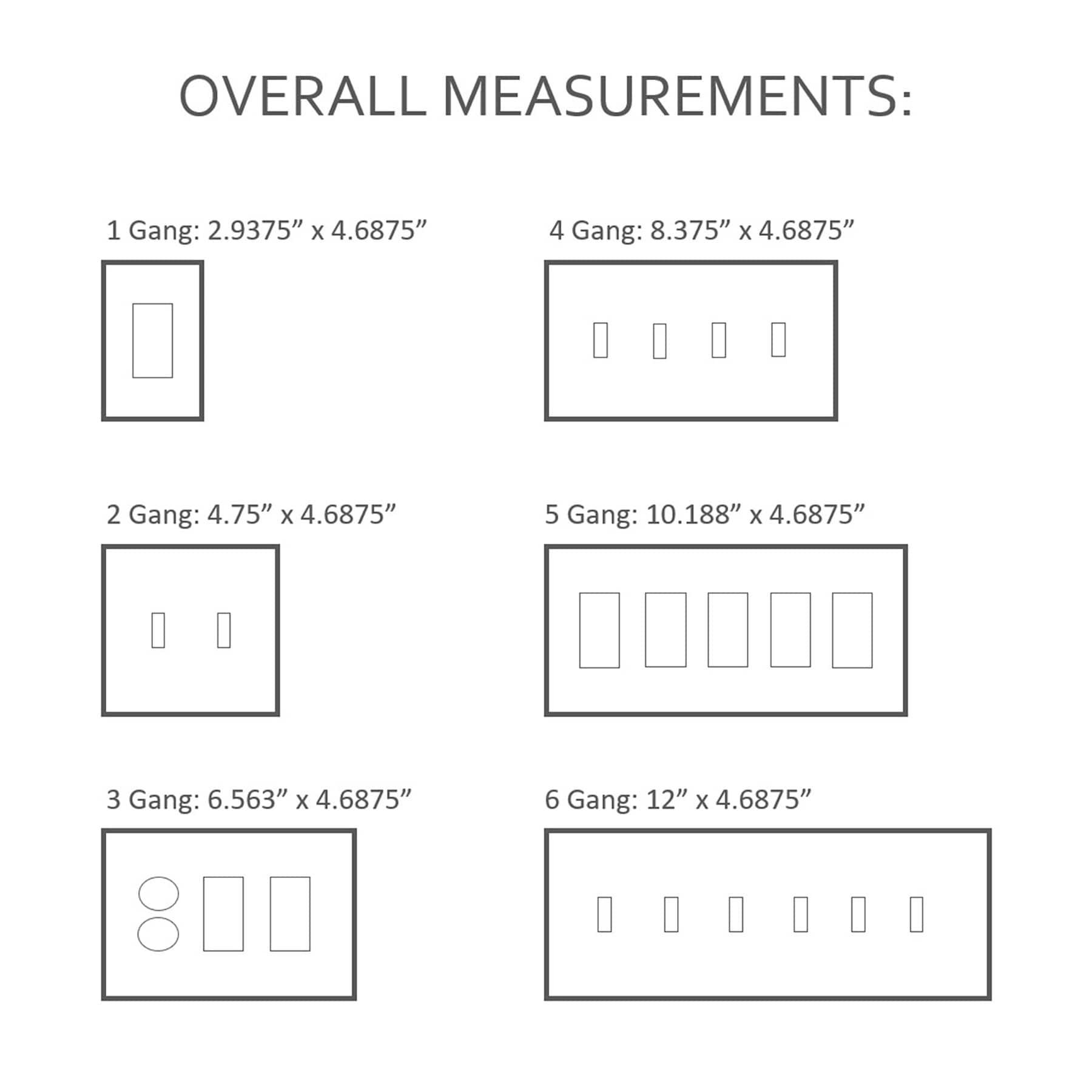 Pass & Seymour TP18LACC12 1 Toggle Wall Plate, 2 Gang, Light Almond