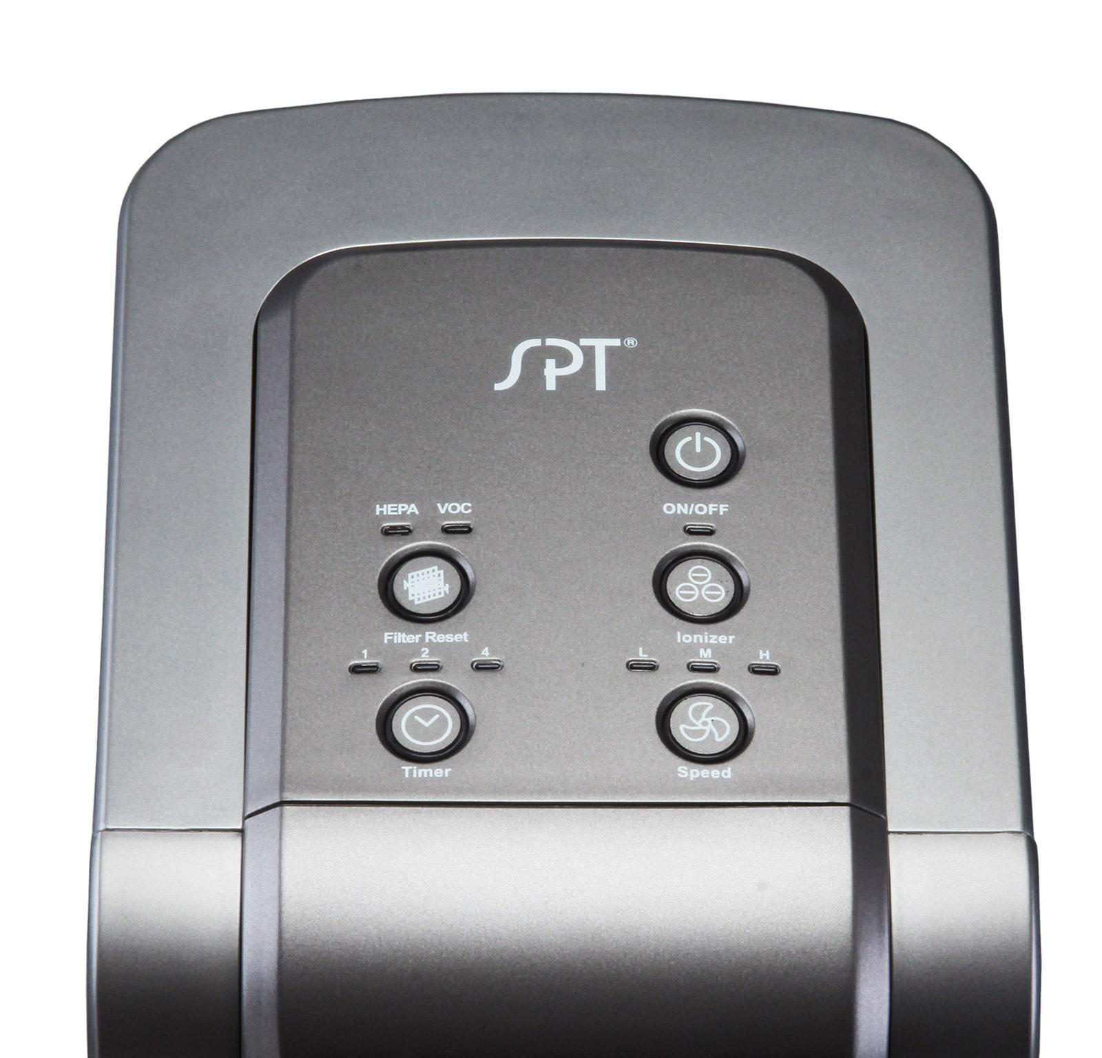 Tower HEPA/VOC Air Cleaner with Ionizer