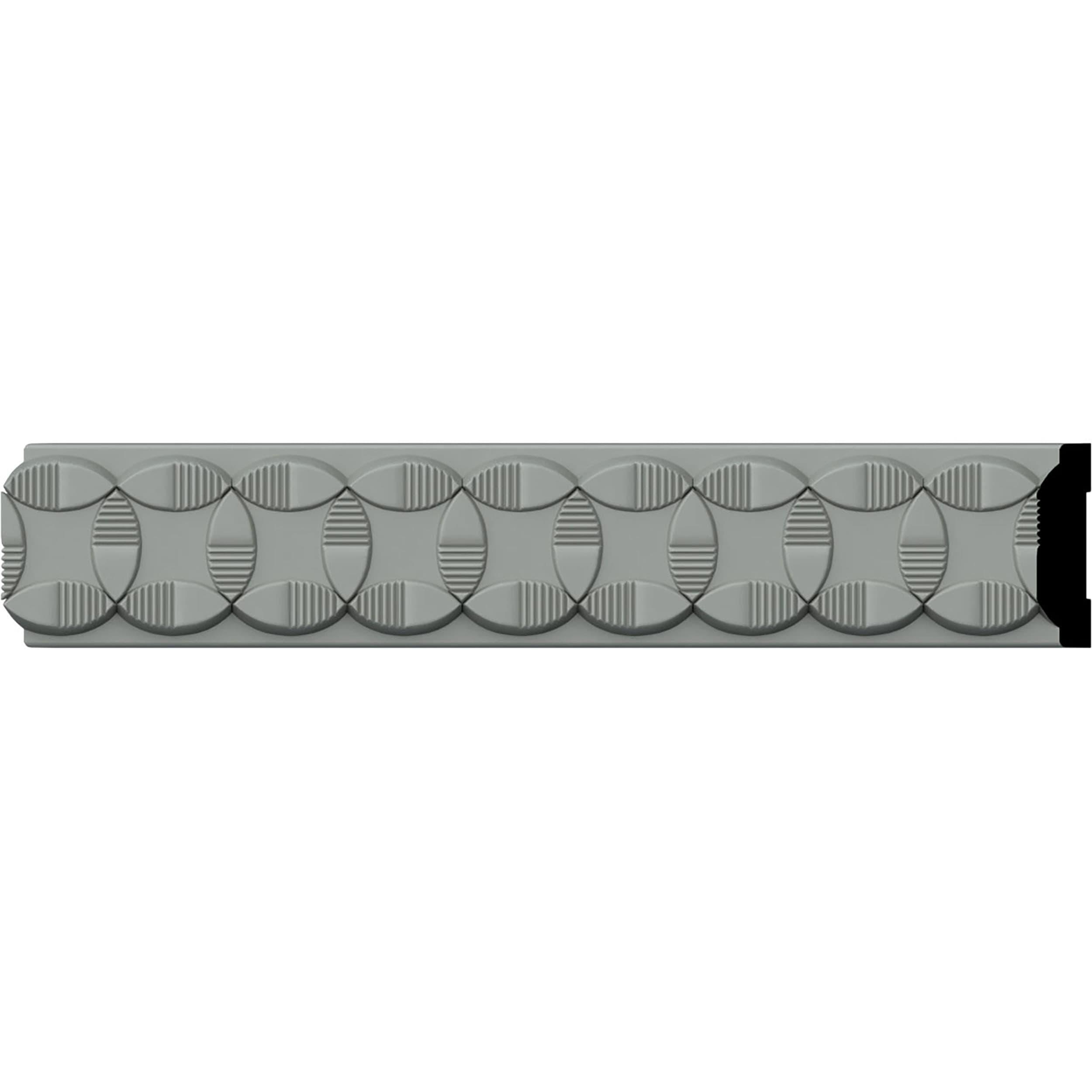 1 7/8"H x 1/2"P x 94 1/2"L, (1 1/8" Repeat), Cole Chair Rail (Set of 8)