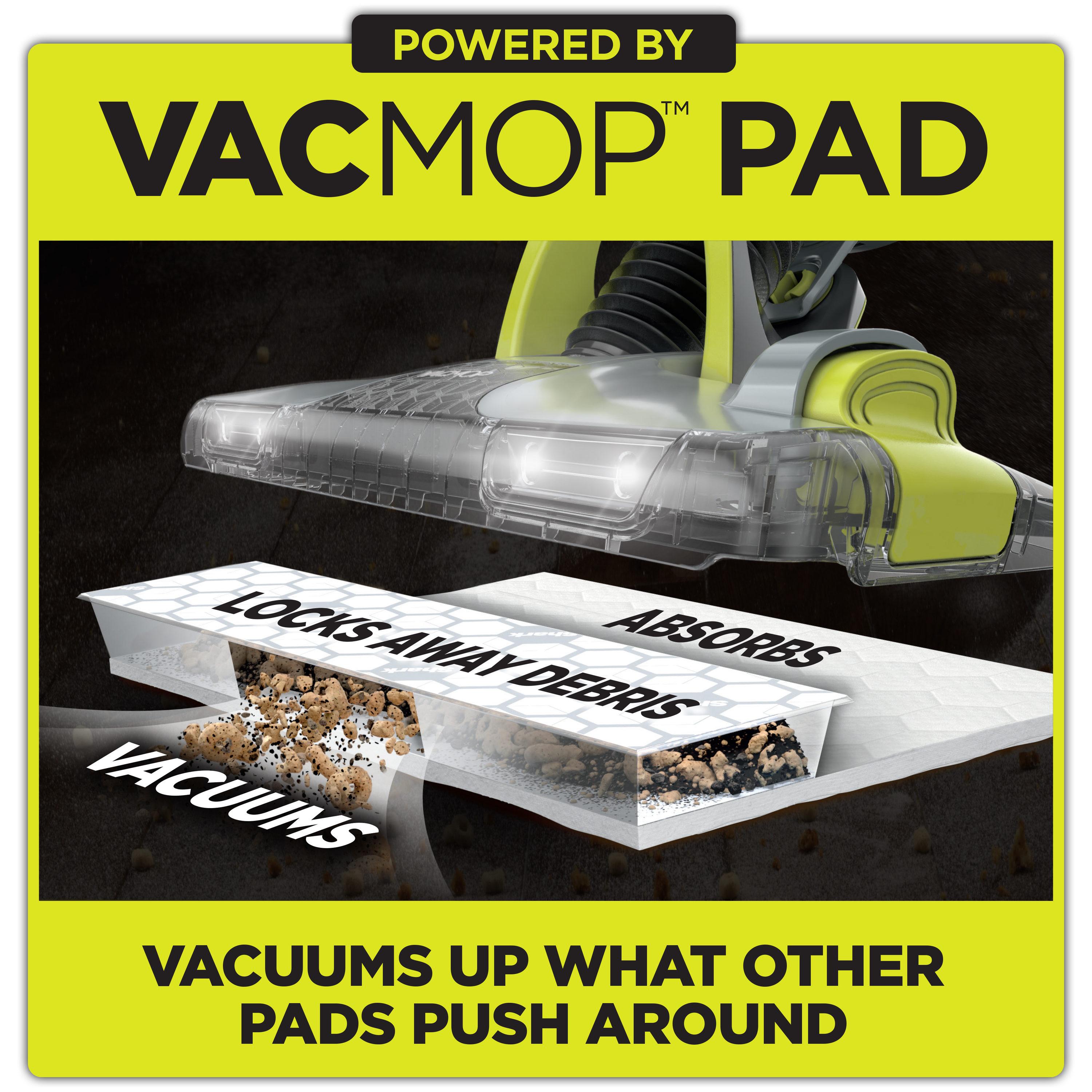 Shark Vacmop Pro Cordless Hard Floor Disposable Pad Vacuum Mop, Charcoal Gray