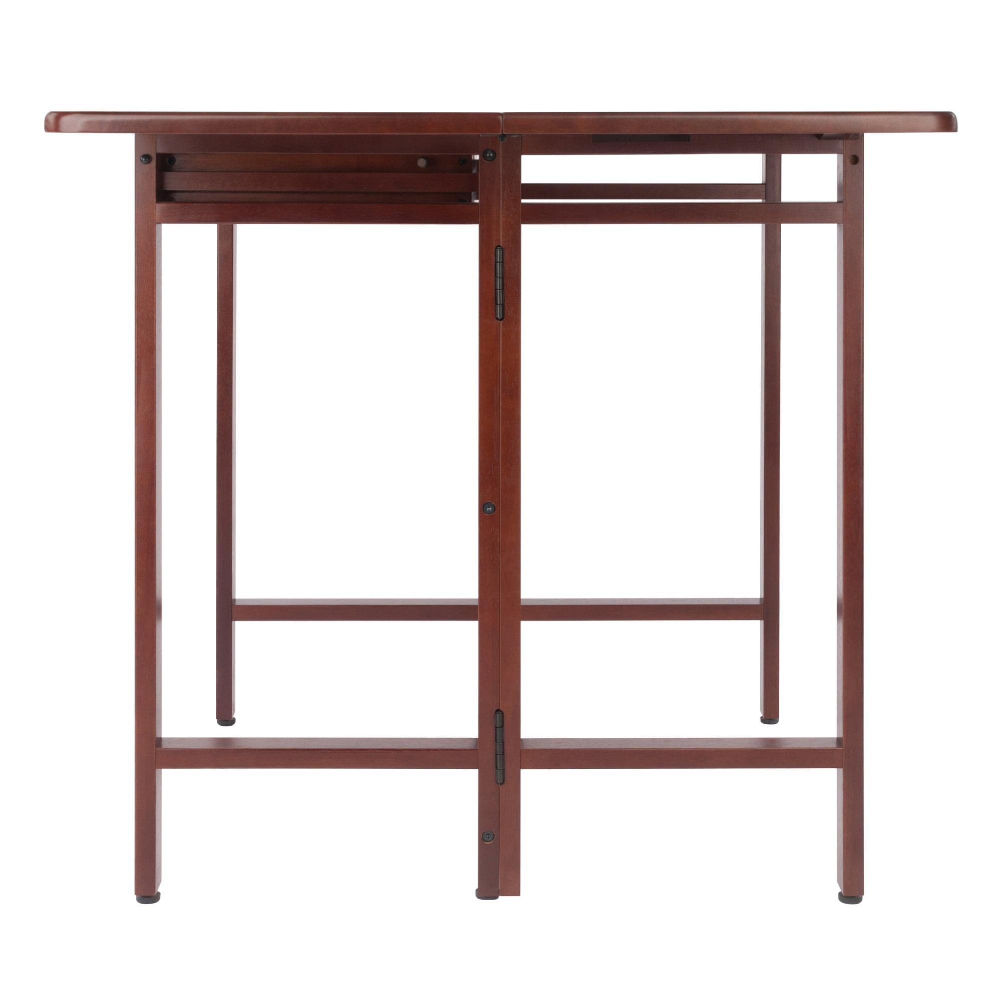 41.73'' Solid Wood Rectangular Folding Table