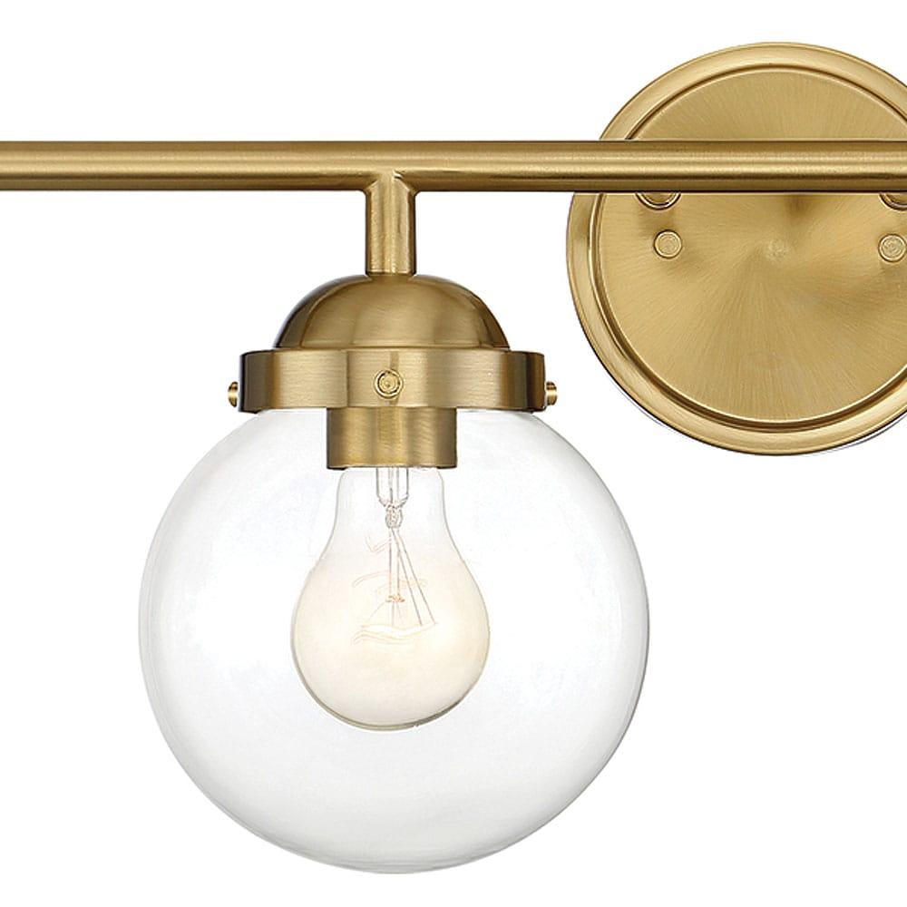 Designers Fountain - Four Light Bathroom Fixture - Knoll - Four Light Bath Bar