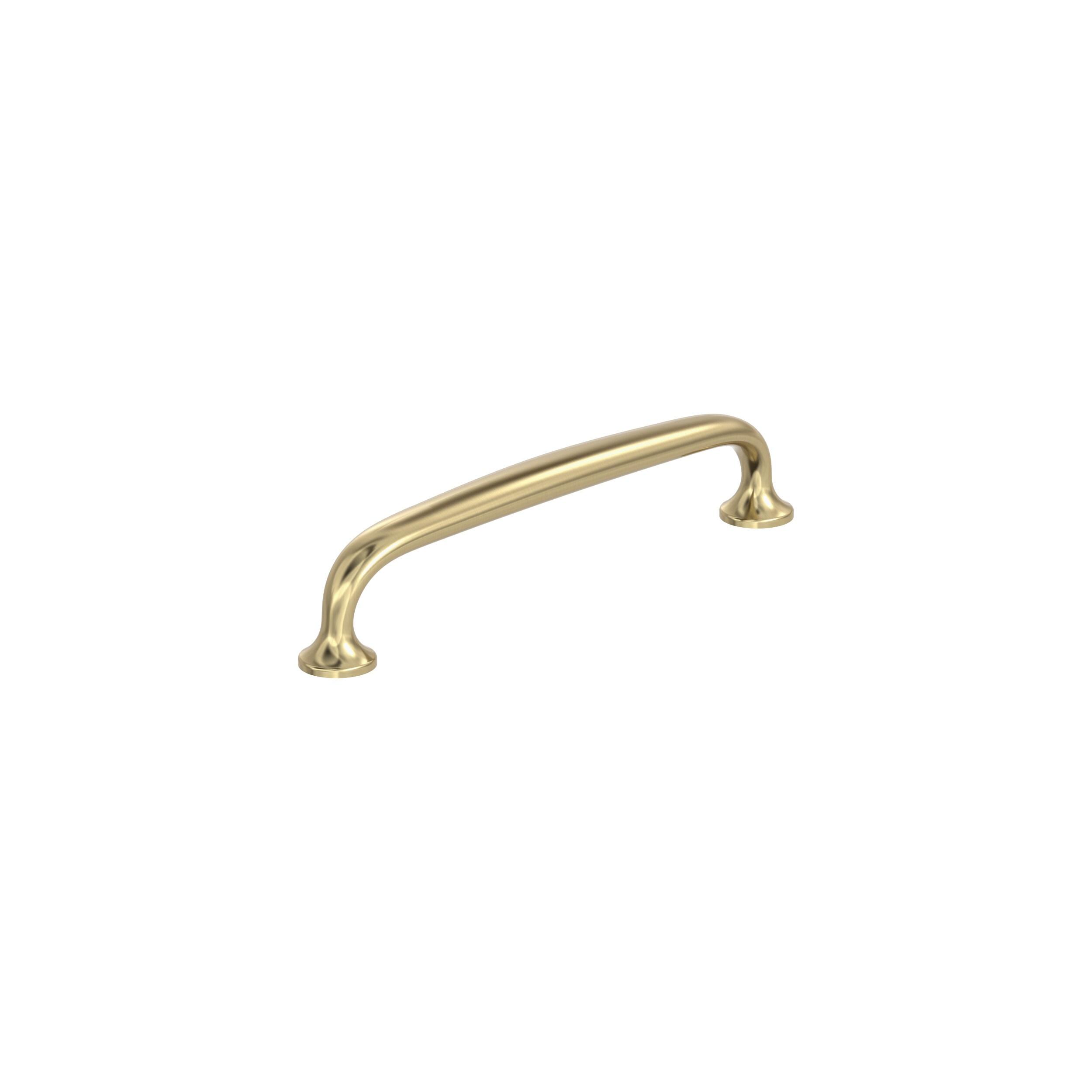 Amerock Renown 5-1/16 inch (128mm) Center-to-Center Golden Champagne Cabinet Pull