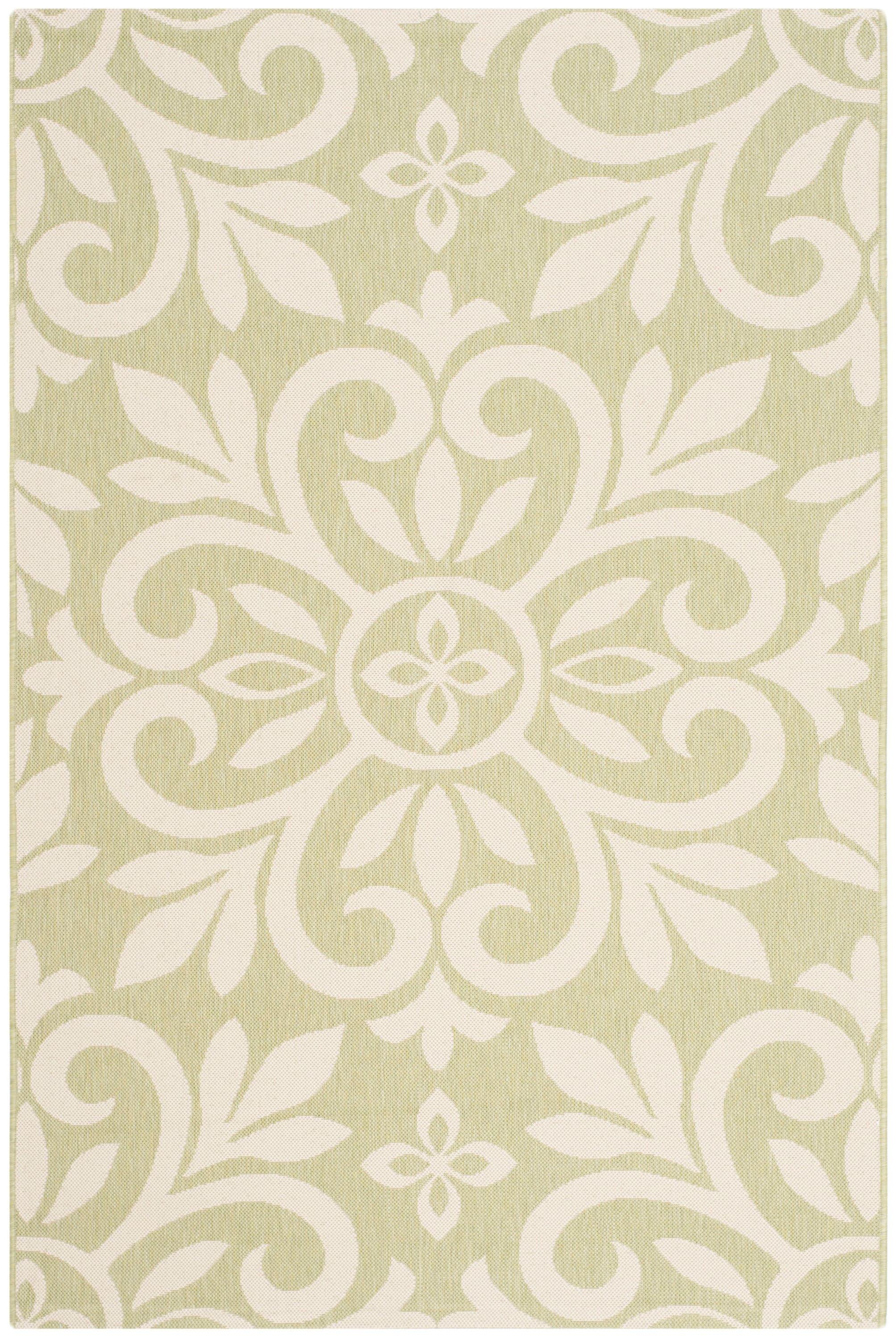 Martha Stewart Bloomfield - MSR4229 - Indoor Power Loomed Area Rugs - Beach Grass - 5'3"x7'7"