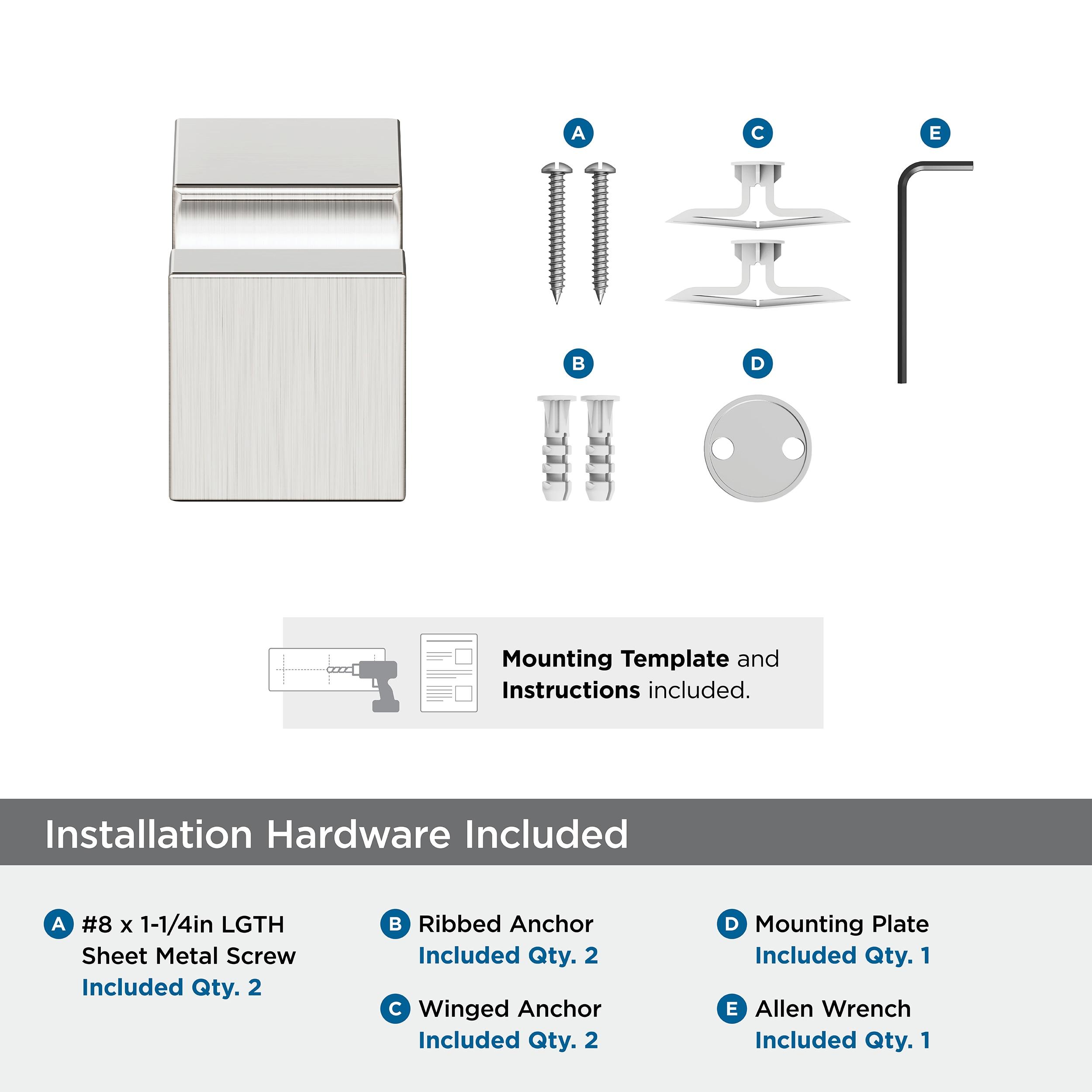 Amerock Monument Wall Mounted Robe Hook BH36080G10