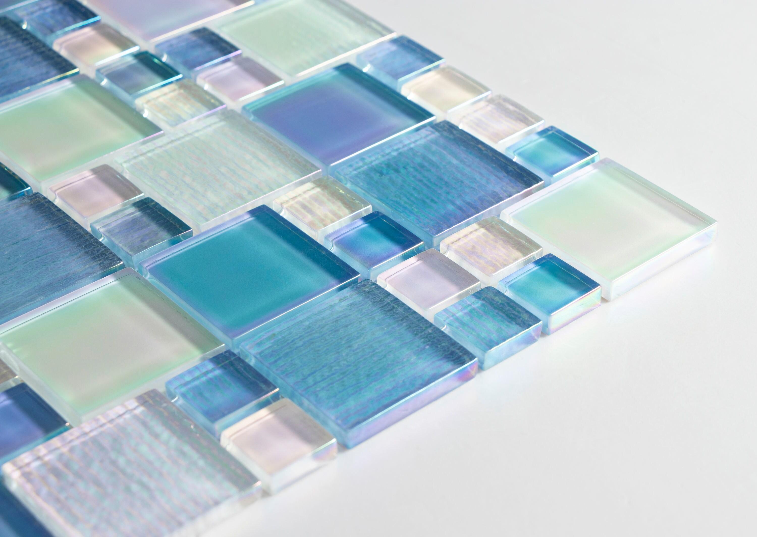 Reflections Artista Glass Versailles Mosaic Sheet Tile