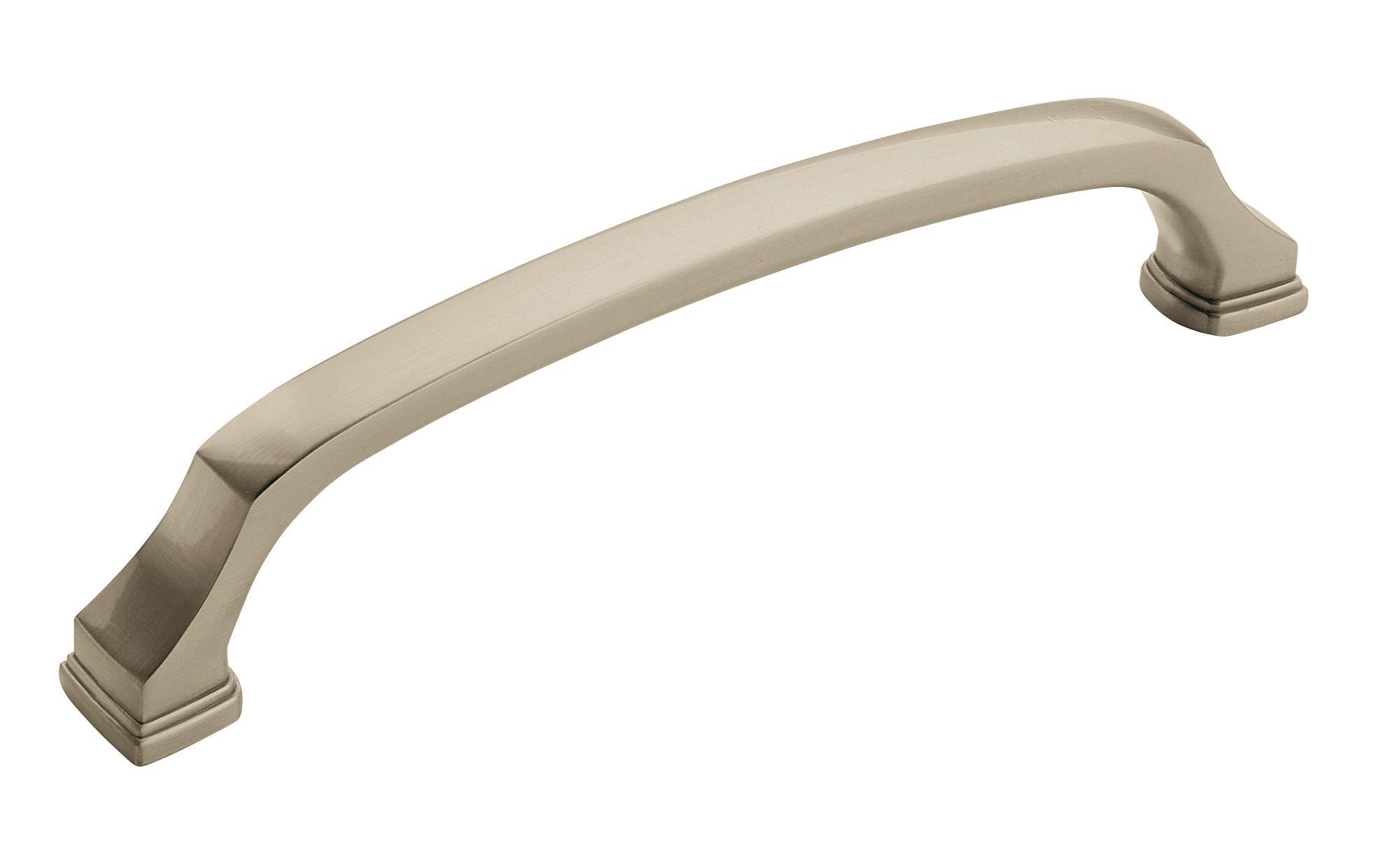 Amerock Revitalize 6-5/16 inch (160mm) Center-to-Center Satin Nickel Cabinet Pull