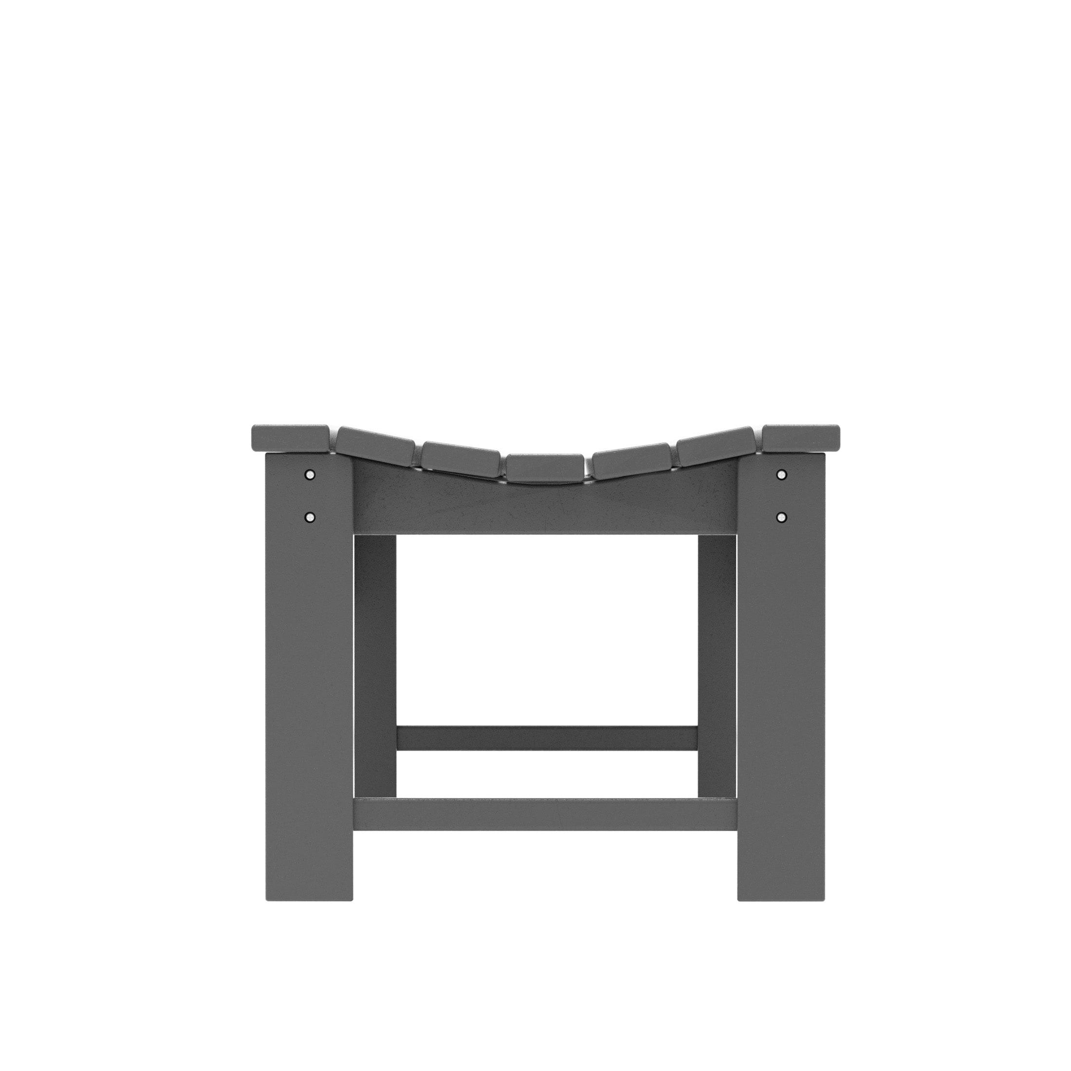 Polytrends  Laguna Hdpe All Weather Outdoor Patio 48" Bench Gray
