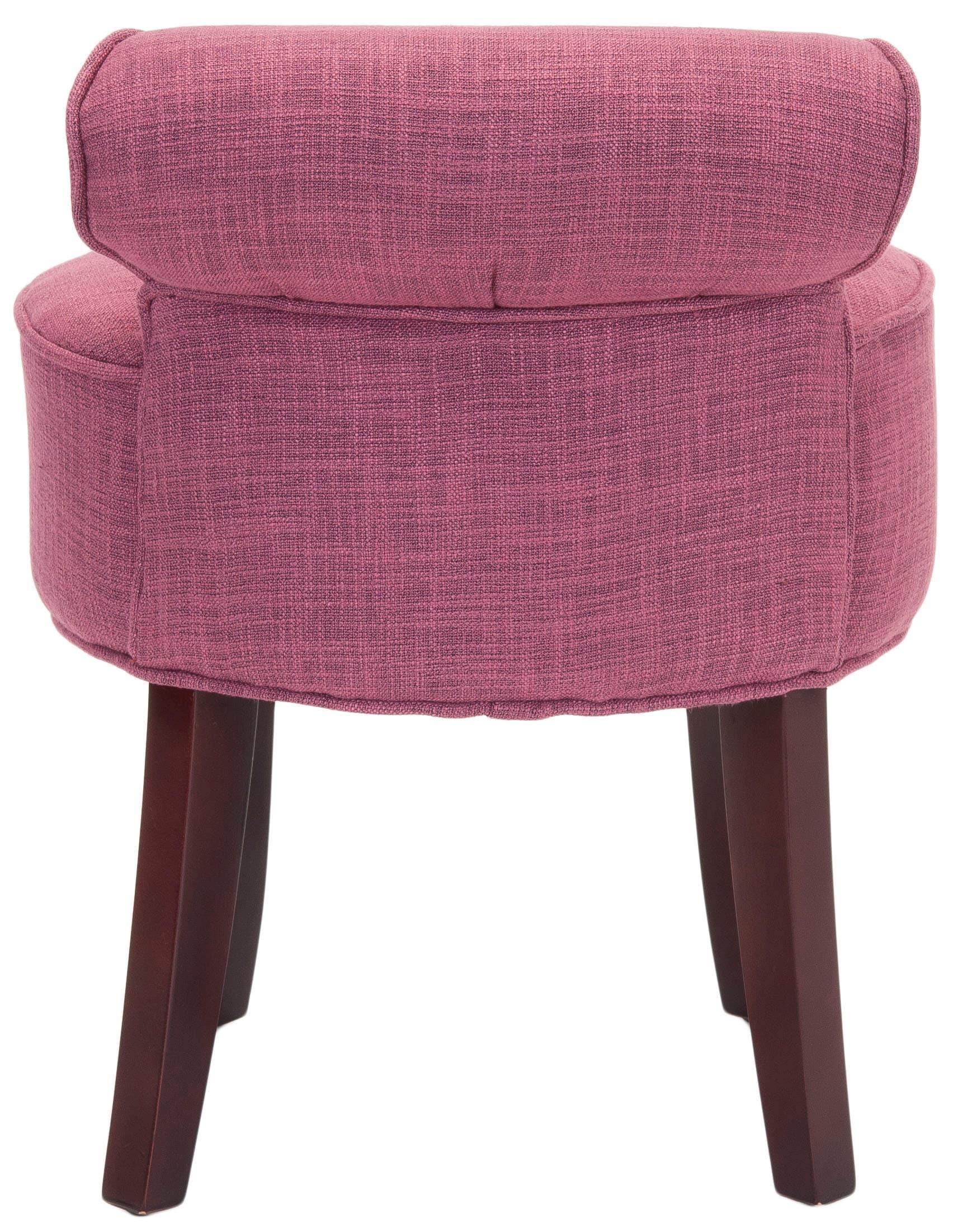 Georgia Vanity Stool - MCR4546 - Rose - Safavieh