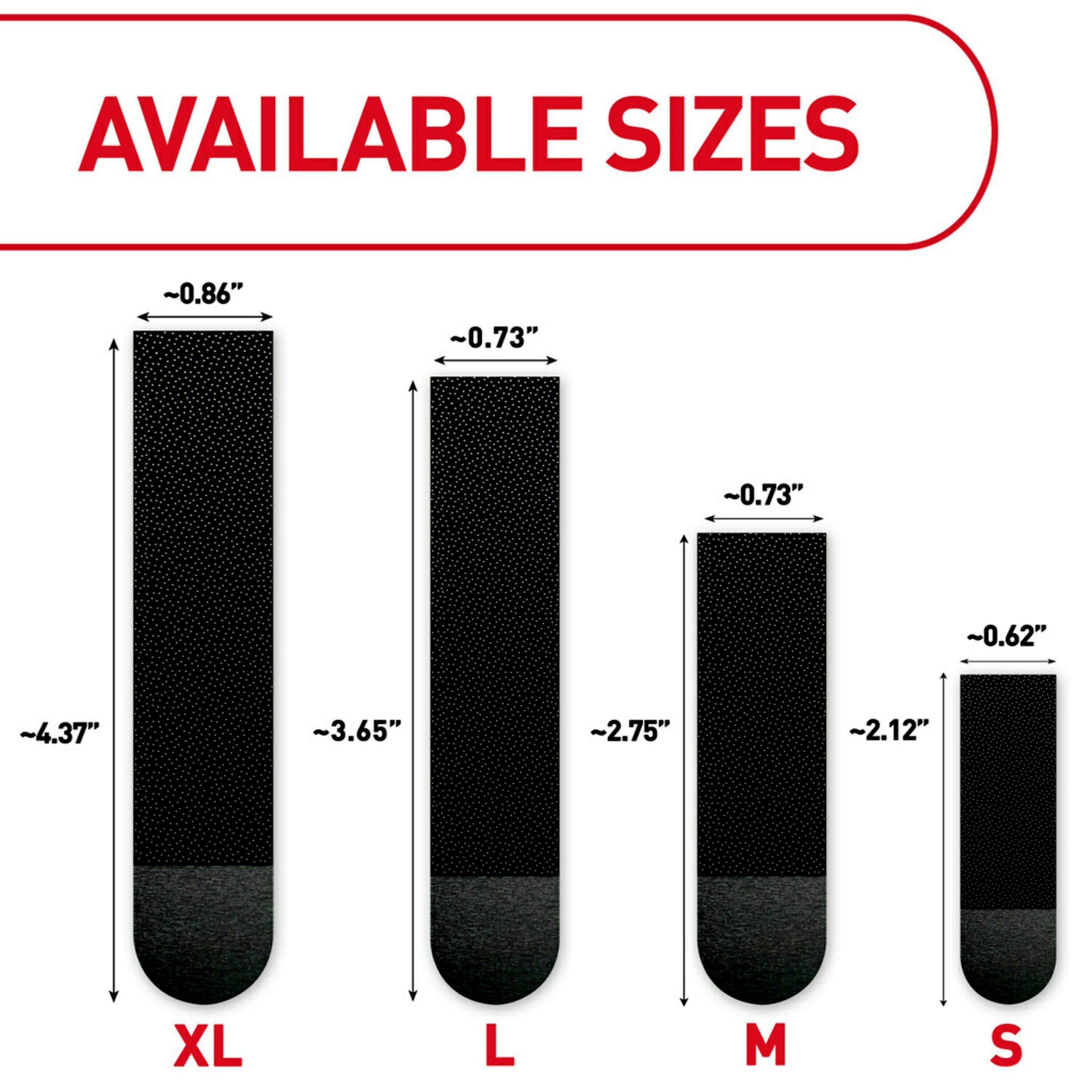 Command Large Picture Hanging Strips Black: Heavy Duty Adhesive, 3.649" Length, 0.751" Width, Plastic