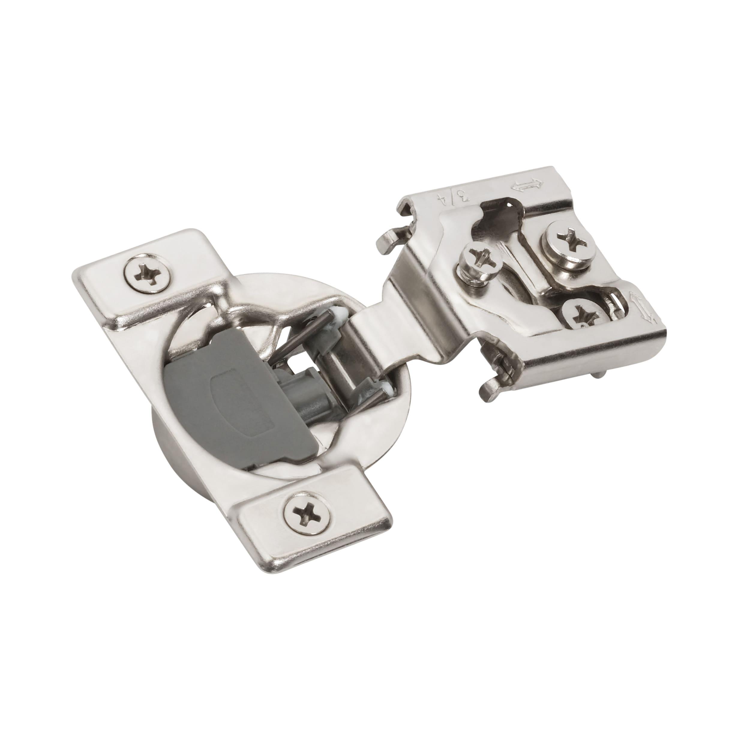 3/4 inch (19mm) Overlay Face Frame Soft Close Concealed Cabinet Hinge - 1 Pair