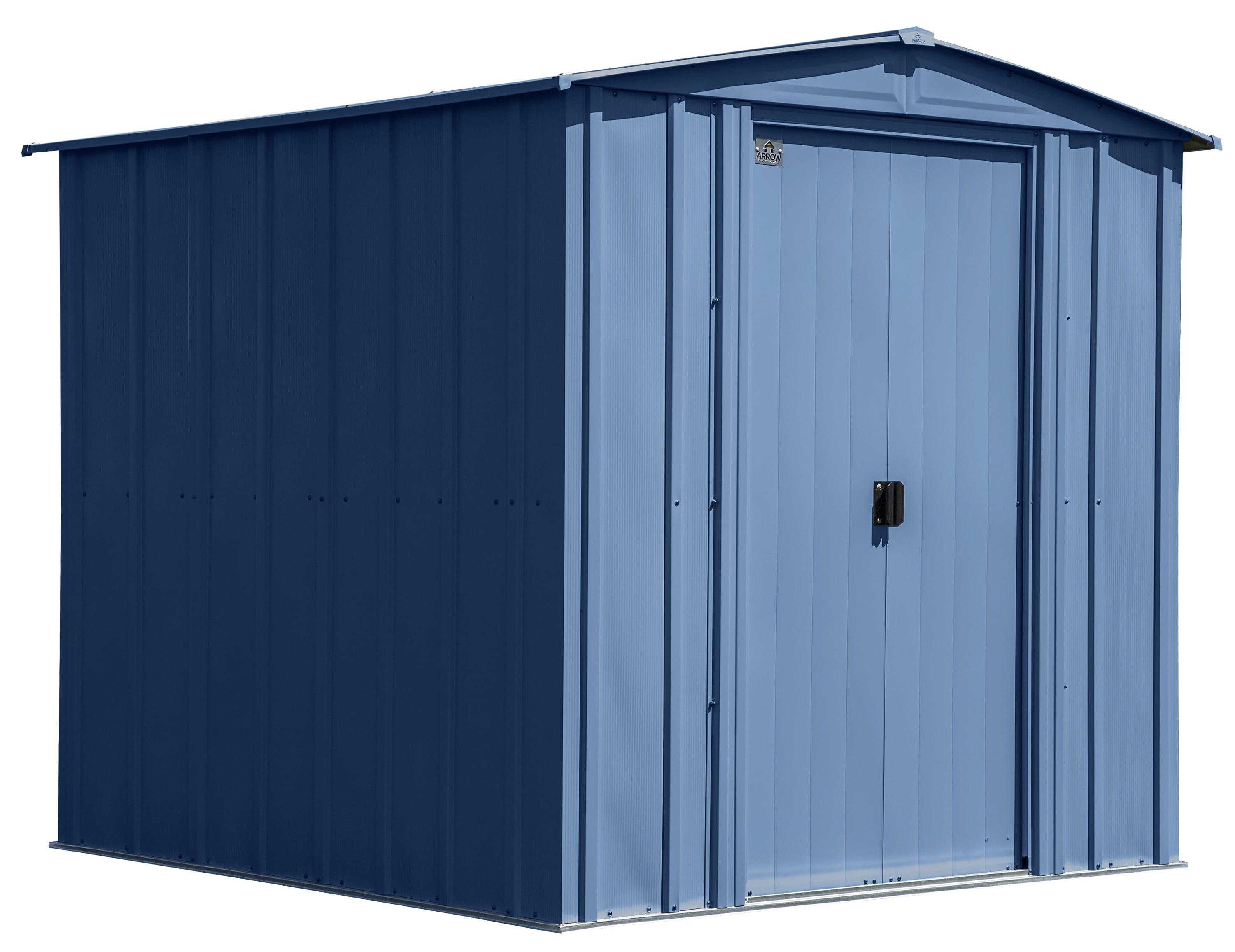 Arrow 6 ft. W x 7 ft. D Steel Vertical Storage Shed