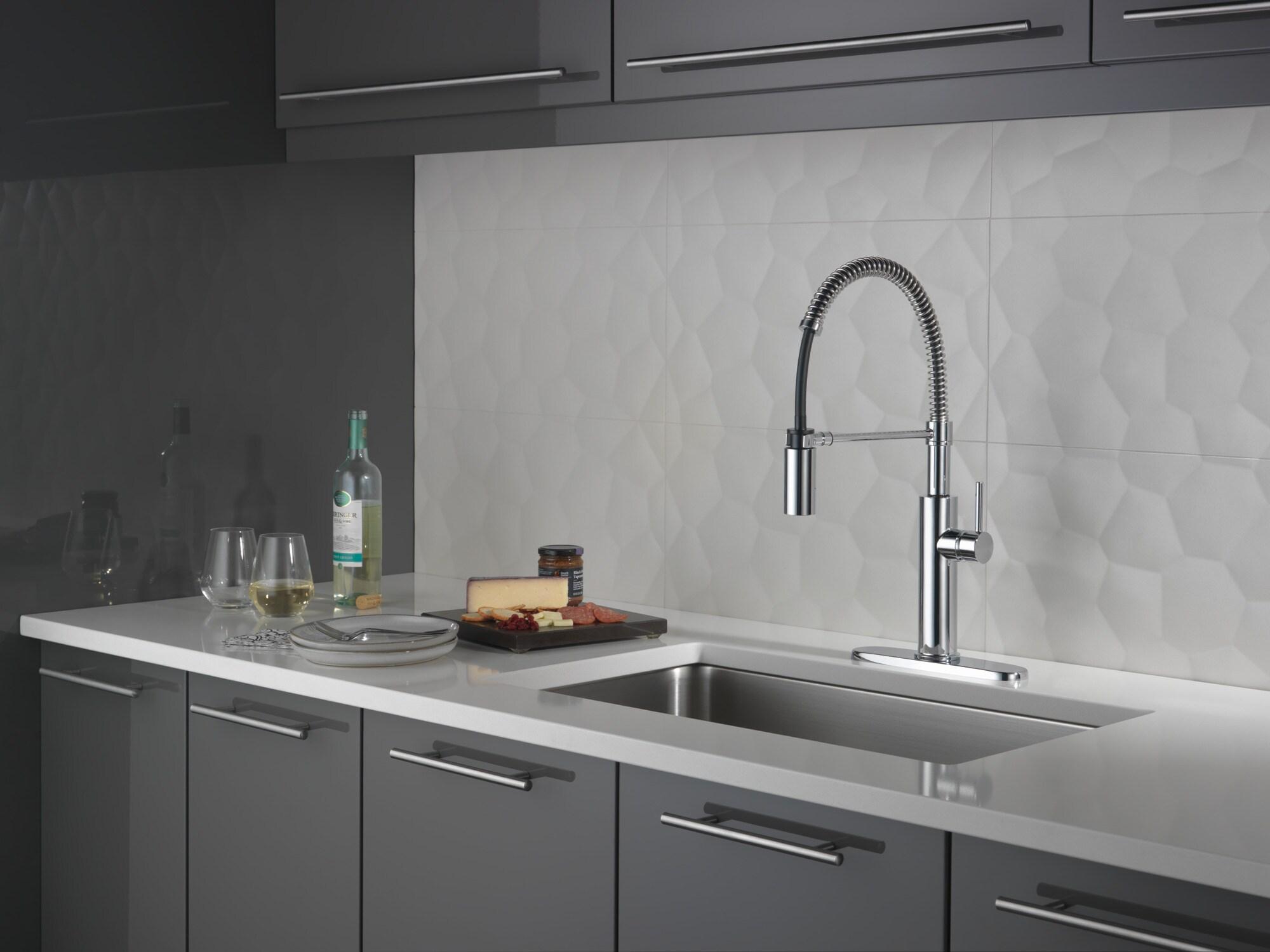 Antoni Pro Commercial Pull Down Sprayer Kitchen Sink Faucet