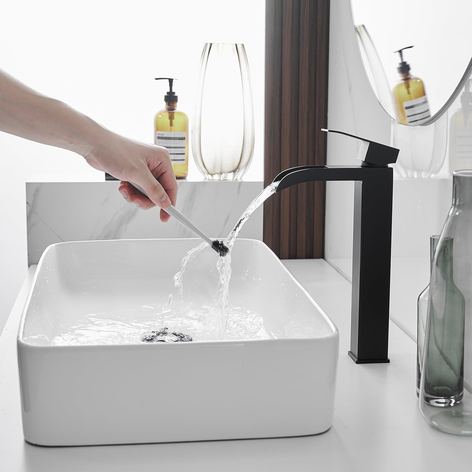 Vessel Sink Faucet Single-handle Bathroom Faucet with Drain Assembly