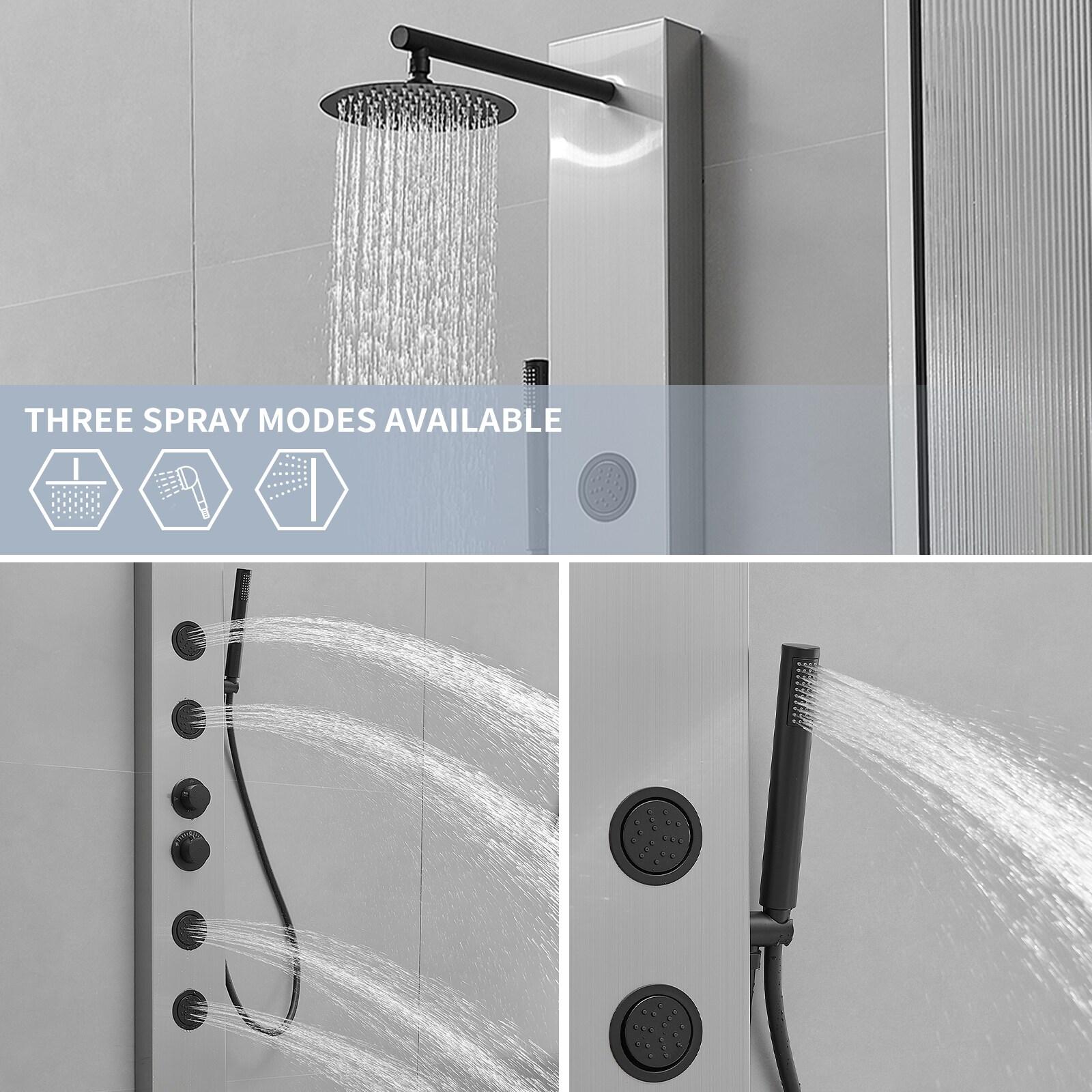 52.36'' Shower Panel with Adjustable Shower Head