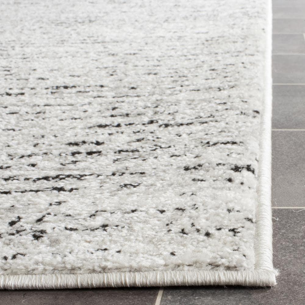 Adirondack ADR117 Machine Made Indoor Area Rug - Ivory/Silver - 8'x10' - Safavieh
