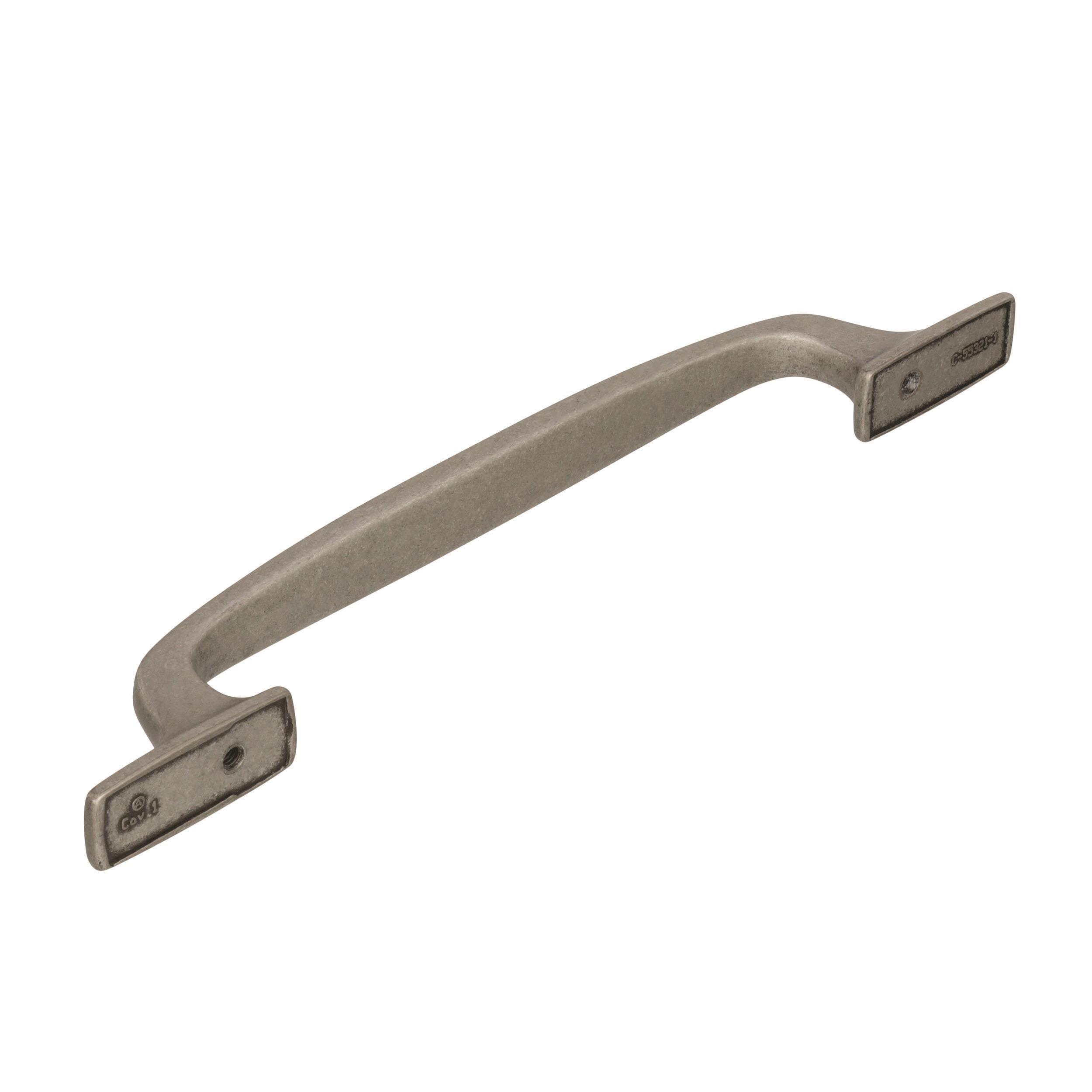 Amerock Highland Ridge 6-5/16 inch (160mm) Center-to-Center Aged Pewter Cabinet Pull