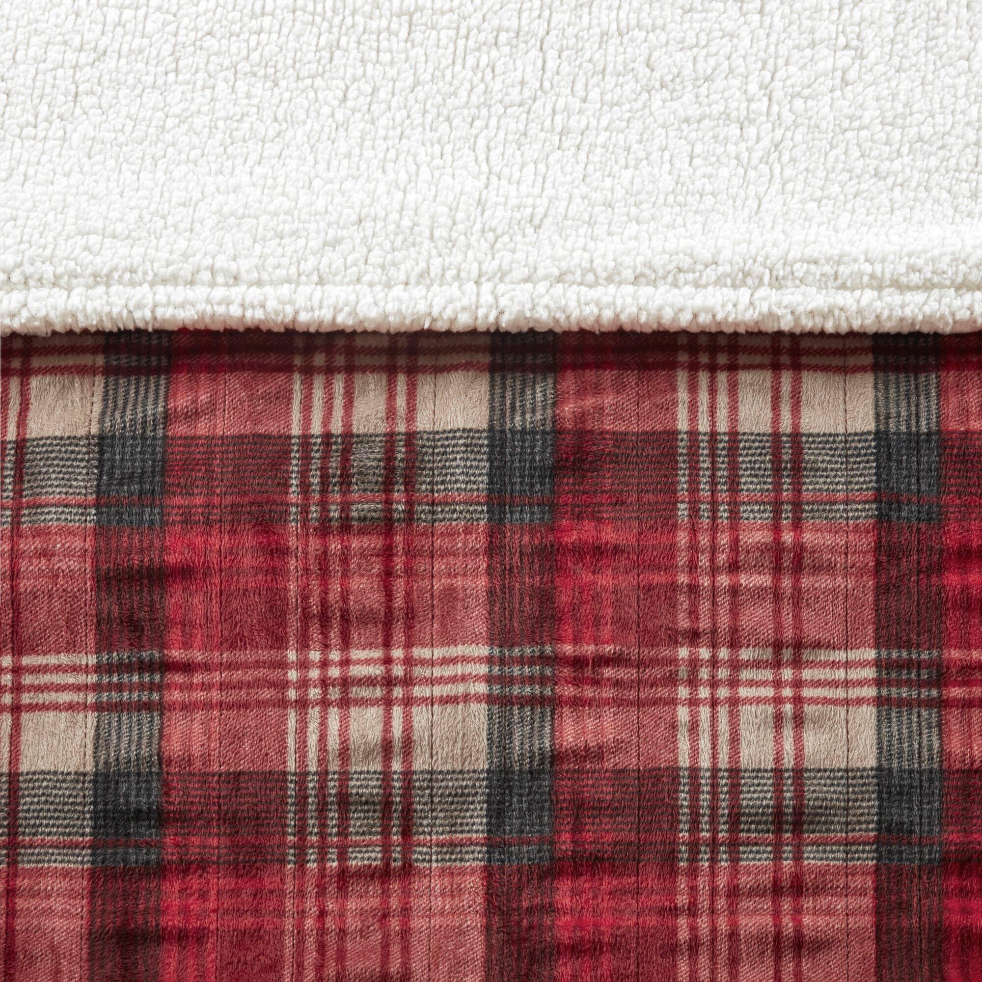 Woolrich Tasha Oversized Mink to Berber Heated Throw