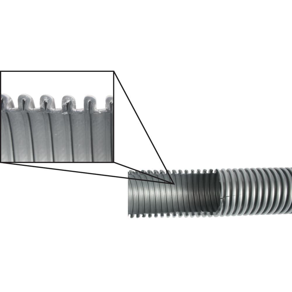 Cen-Tec Systems 94720 Quick Click 20 Ft. Hose for Home and Shop Vacuums with Expanded Multi-Brand Power Tool Adapter Set for Dust Collection, Silver