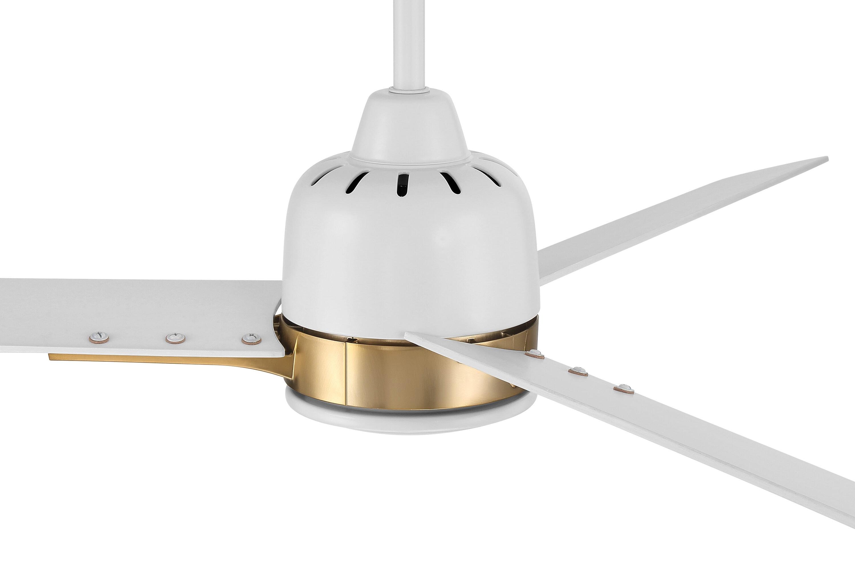Latitude Run® Eiladh 52" Ceiling Fan with LED Lights & Wall Control